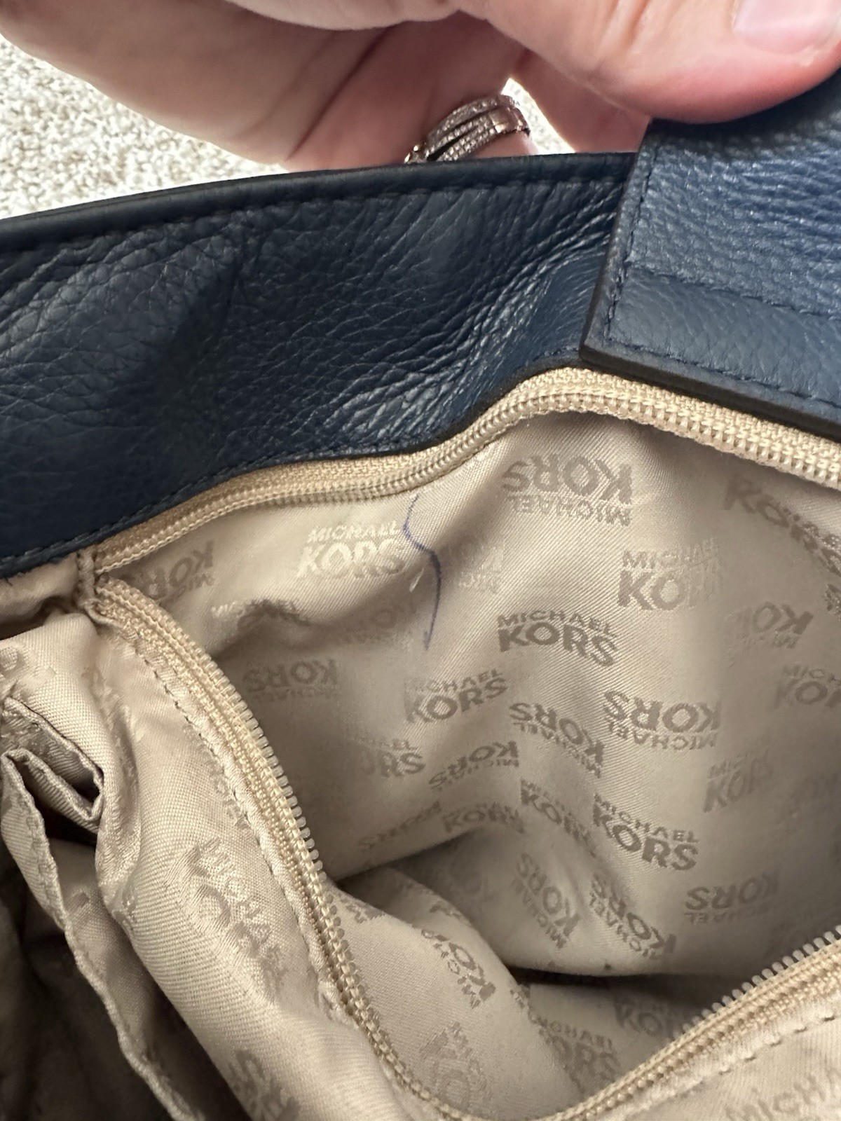 Authentic Michael Kors Hamilton East West Satchel
