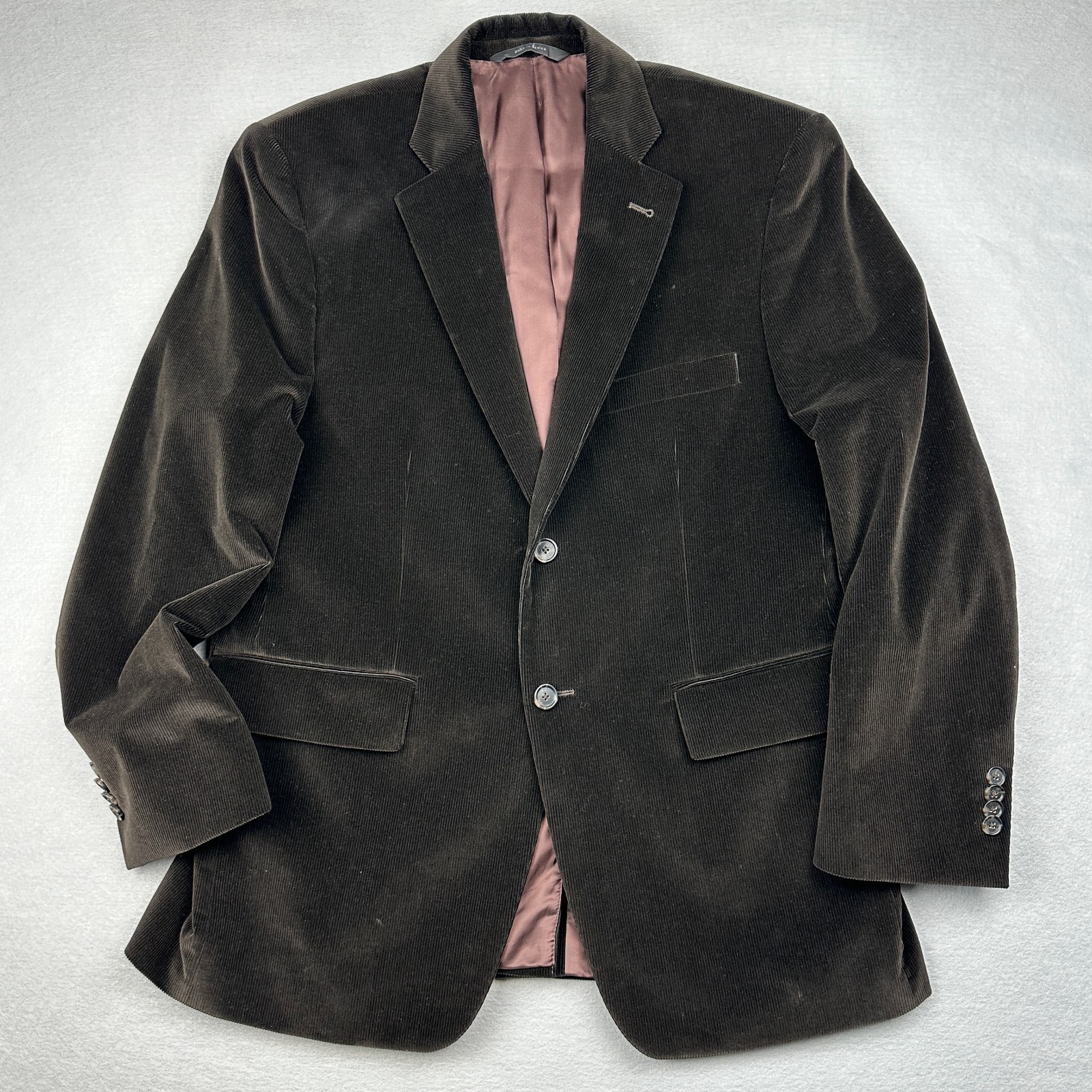 Loro Piana Sport Coat Mens 40S 40 Brown Corduroy Nordstrom Blazer Cotton Rayon