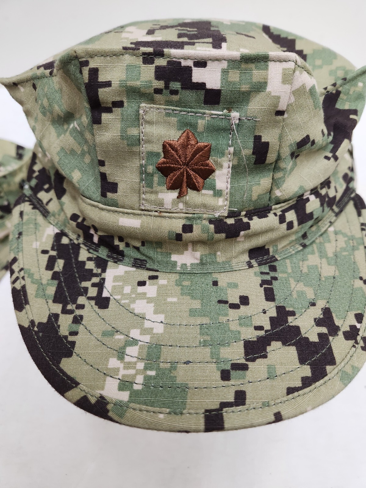 Military Issued US Navy Green Digital 8-Point Cap-NEW