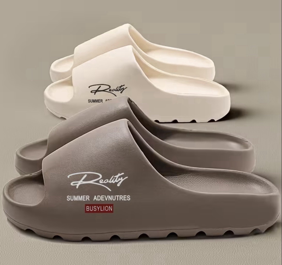 All Sizes BUSYLION EVA Slip-on Sports Slippers, with Arch Support And Cushioned