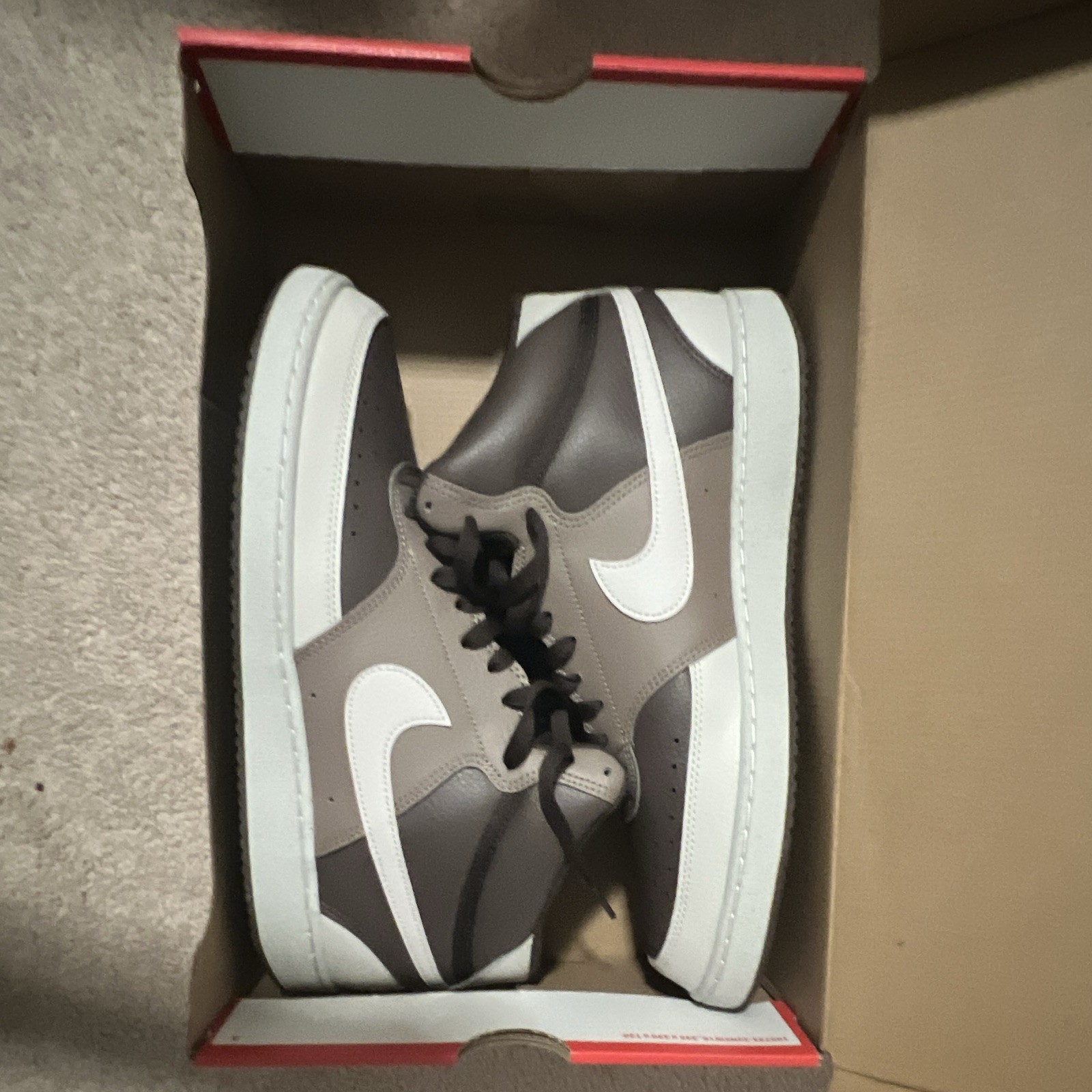 Nike Court Vision Mid NN Men’s Sneakers Brown/White DN3577-200