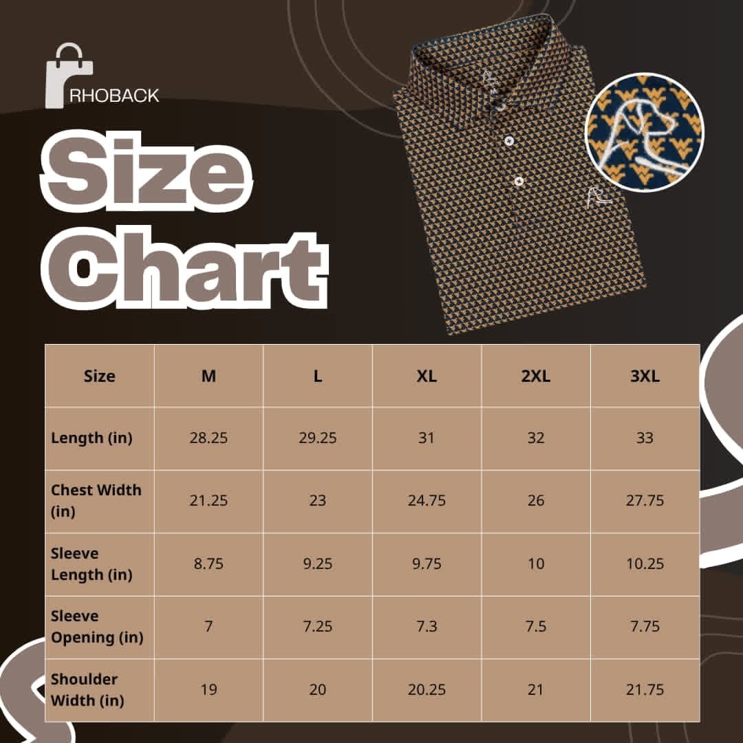 🧤 Rhoback The Mitten Polo Unique Michigan State Print Performance Golf Shirt