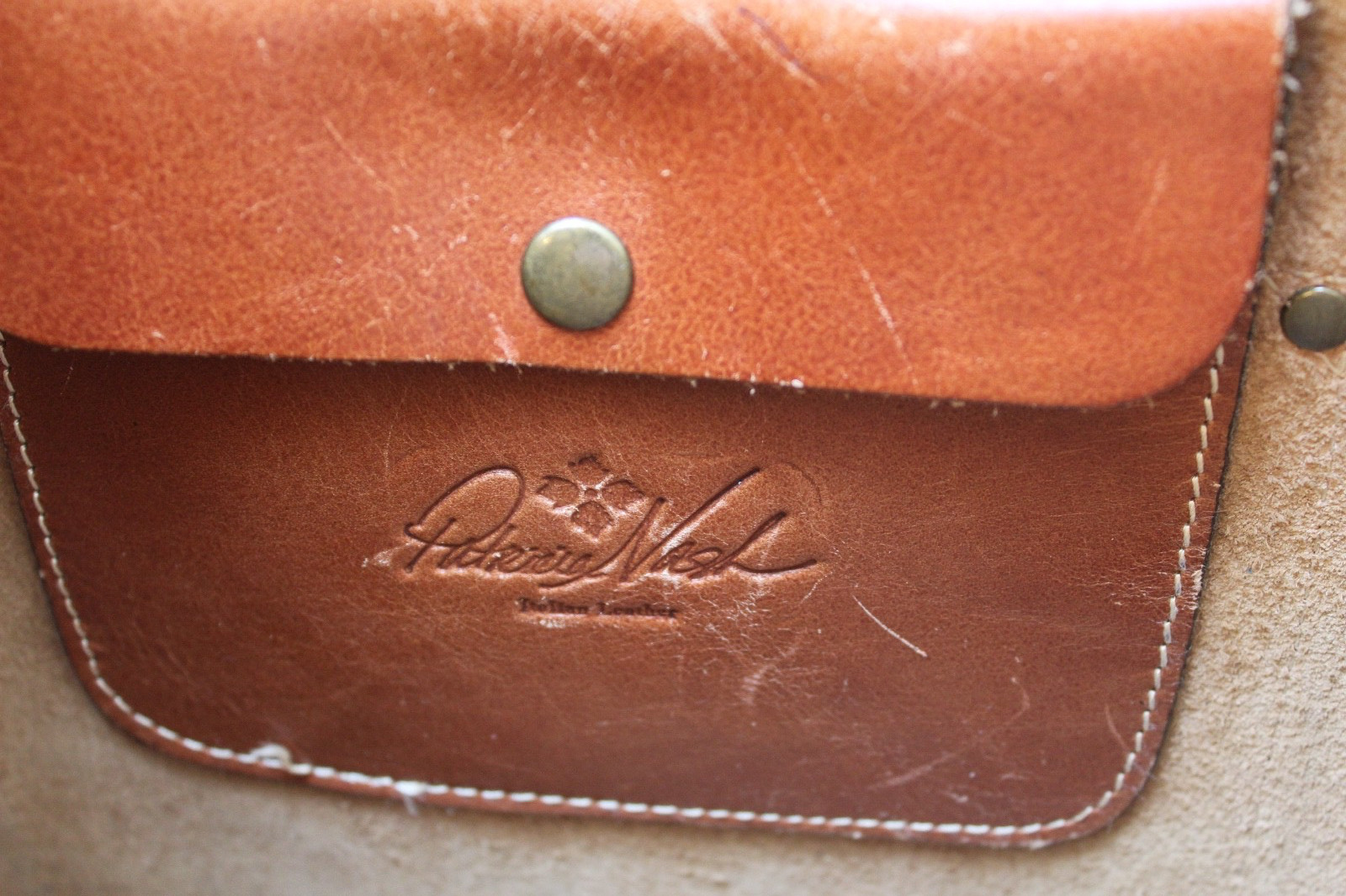 PATRICIA NASH BROWN BARCELONA SADDLE BAG CROSSBODY DISTRESSED ITALIAN LEATHER