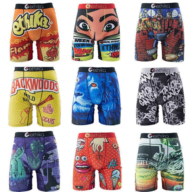 5 Pack Ethika Men’s The Staple Boxer Briefs – Models 2026 (Random Color)