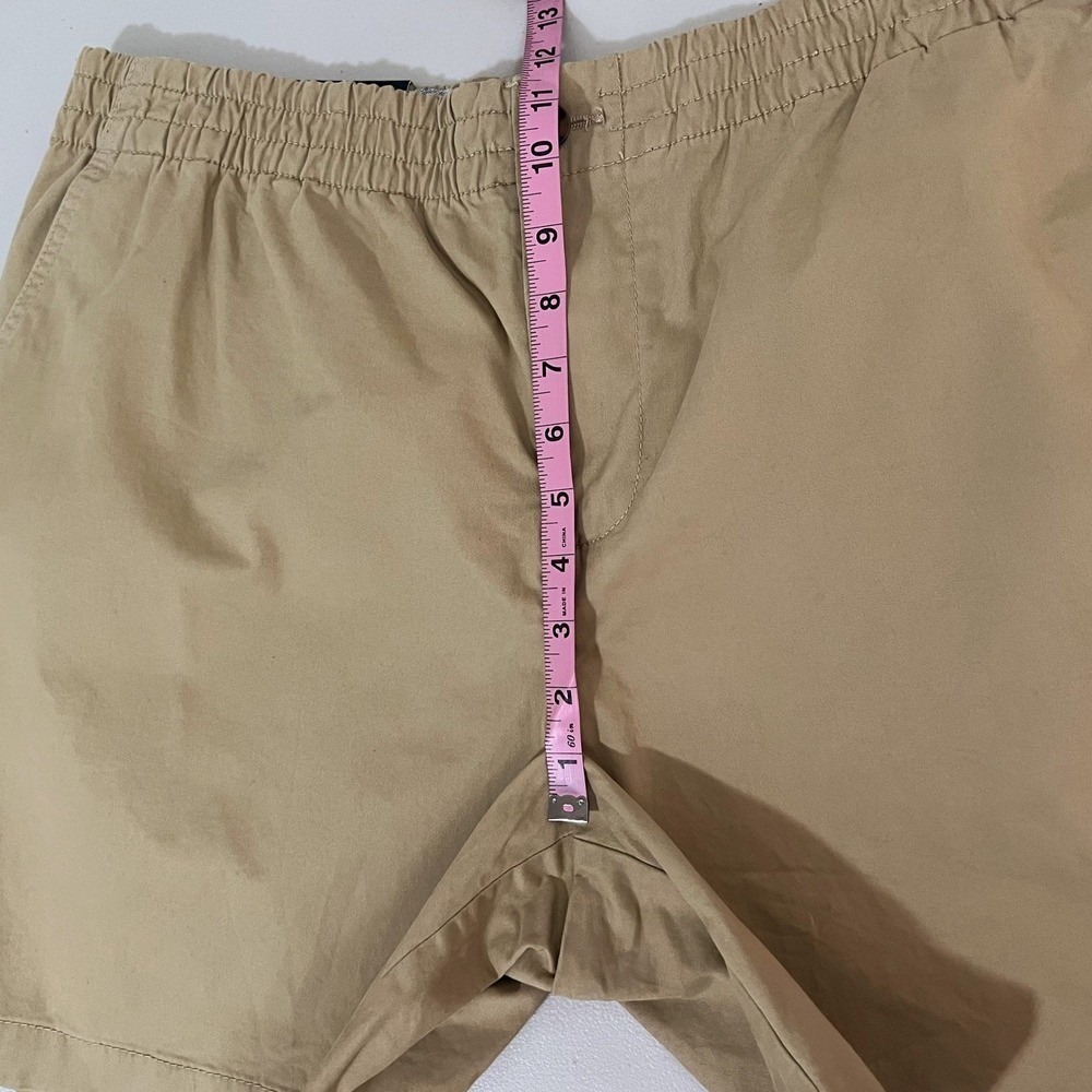 Tommy Hilfiger THFlex Men’s Chino Shorts Khaki Stretch Elastic Waist XL
