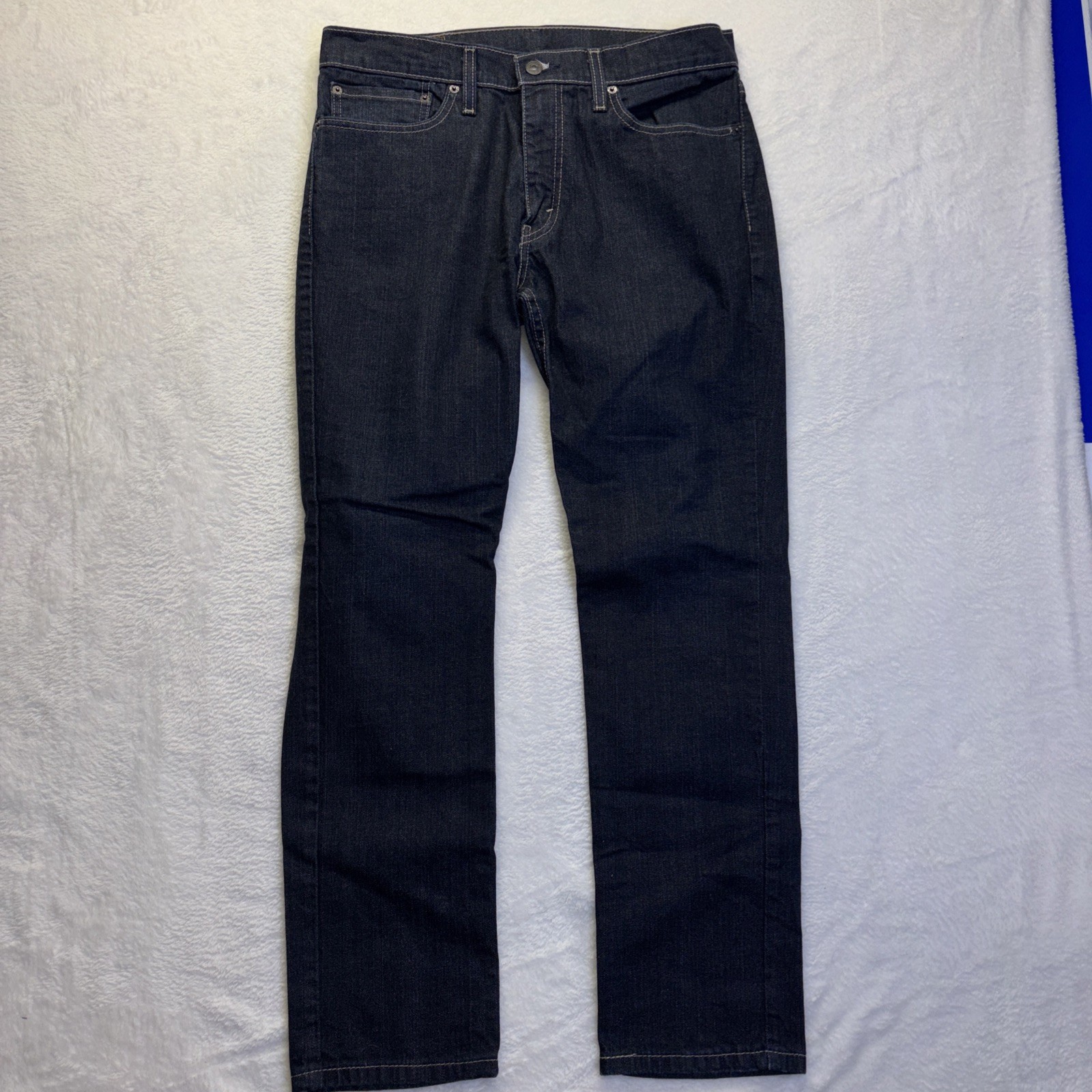 Levi Jeans Men’s 511 Size W34 X L30 Dark Blue PC9-04511-4338 NWOT