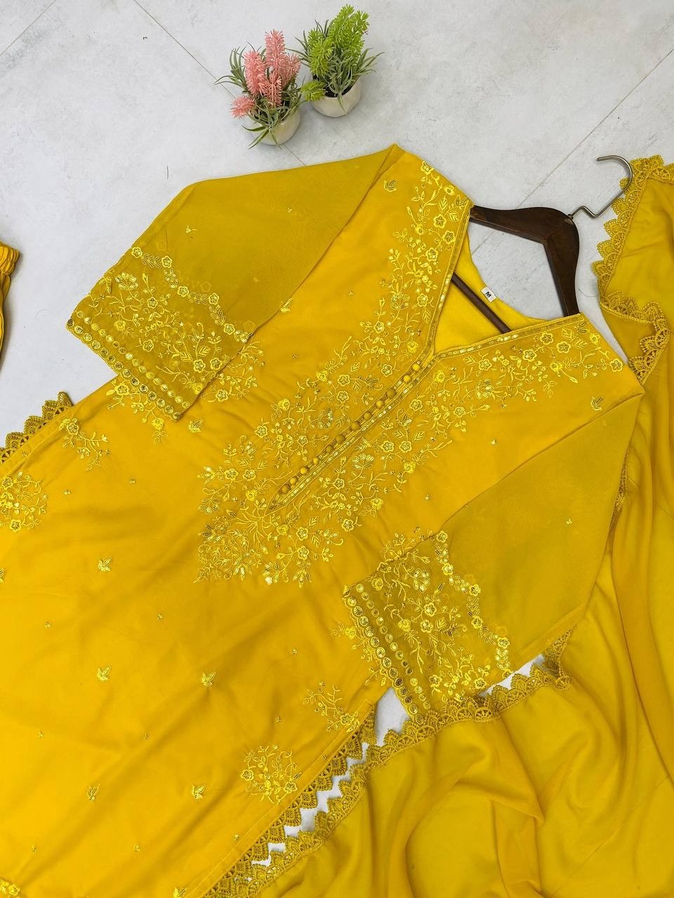 SALWAR KAMEEZ INDIAN WEDDING PAKISTANI PARTY WEAR DRESS SHARARA BOLLYWOOD SUIT
