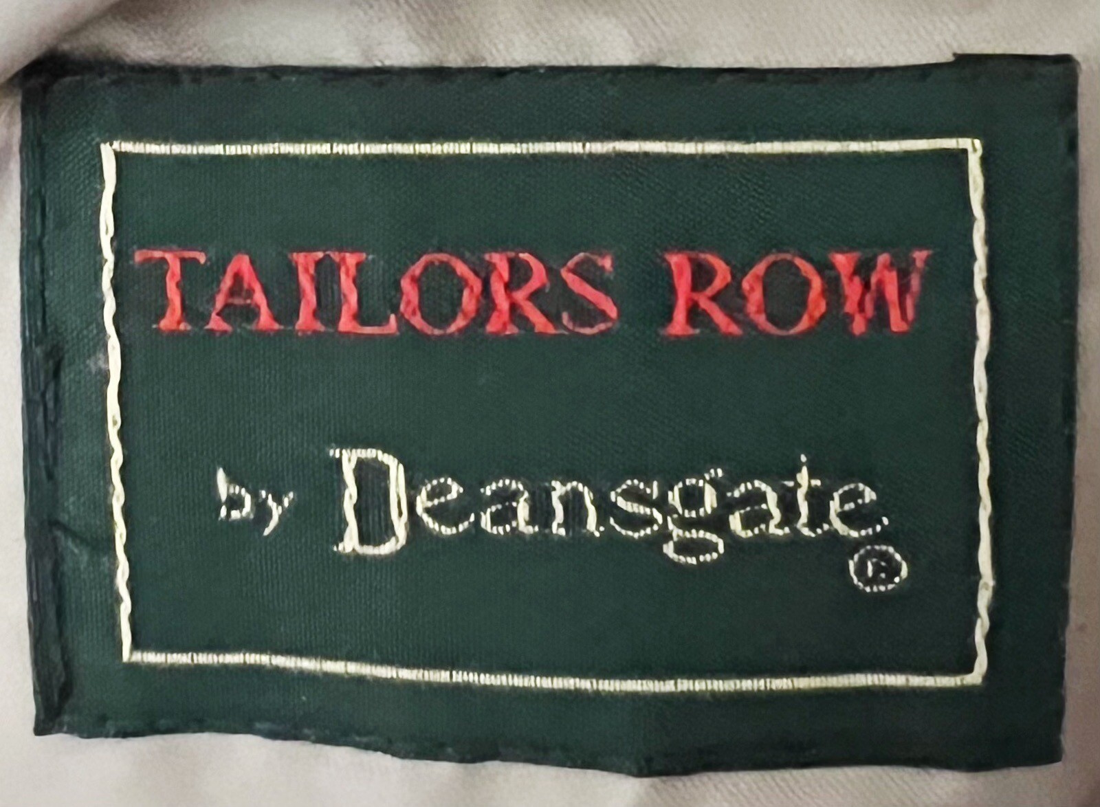 Vtg TAILORS ROW Deansgate 100% Camel Hair Sport Coat Blazer Jacket Men 44L Tan