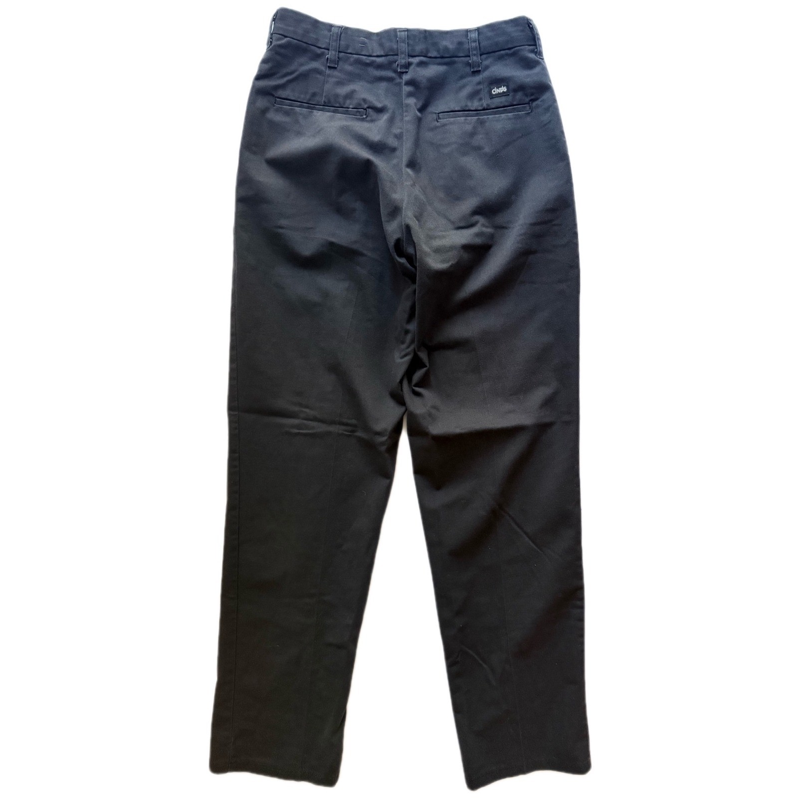 Cintas ComfortFLEX Mens 30×33 Black Work Pants Uniform Trousers 945-35