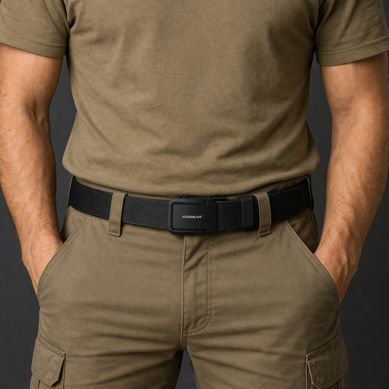 DOGEAR Tactical Ratchet Belt 1.75 Heavy Duty 1000D Nylon Metal Buckle EDC CCW