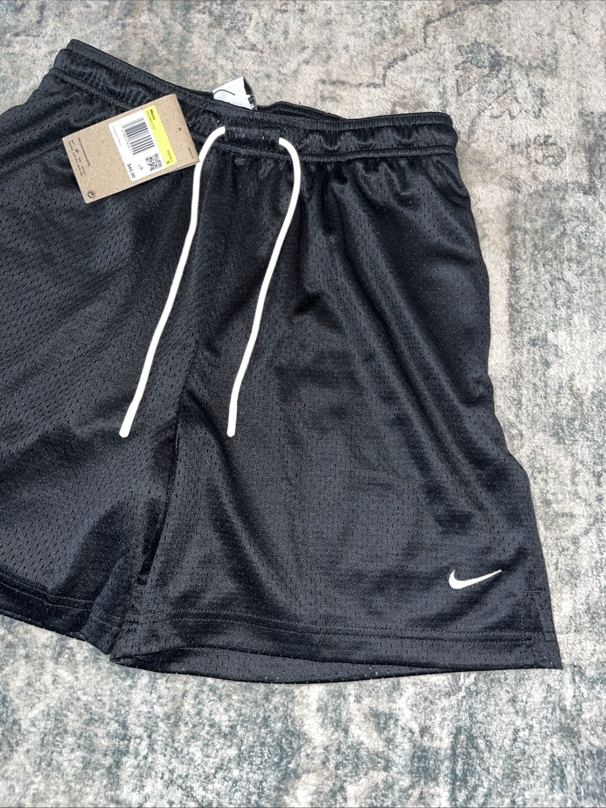 Nike Dri Fit Men’s Size Small Standard Fit Mid Thigh Length Shorts Black