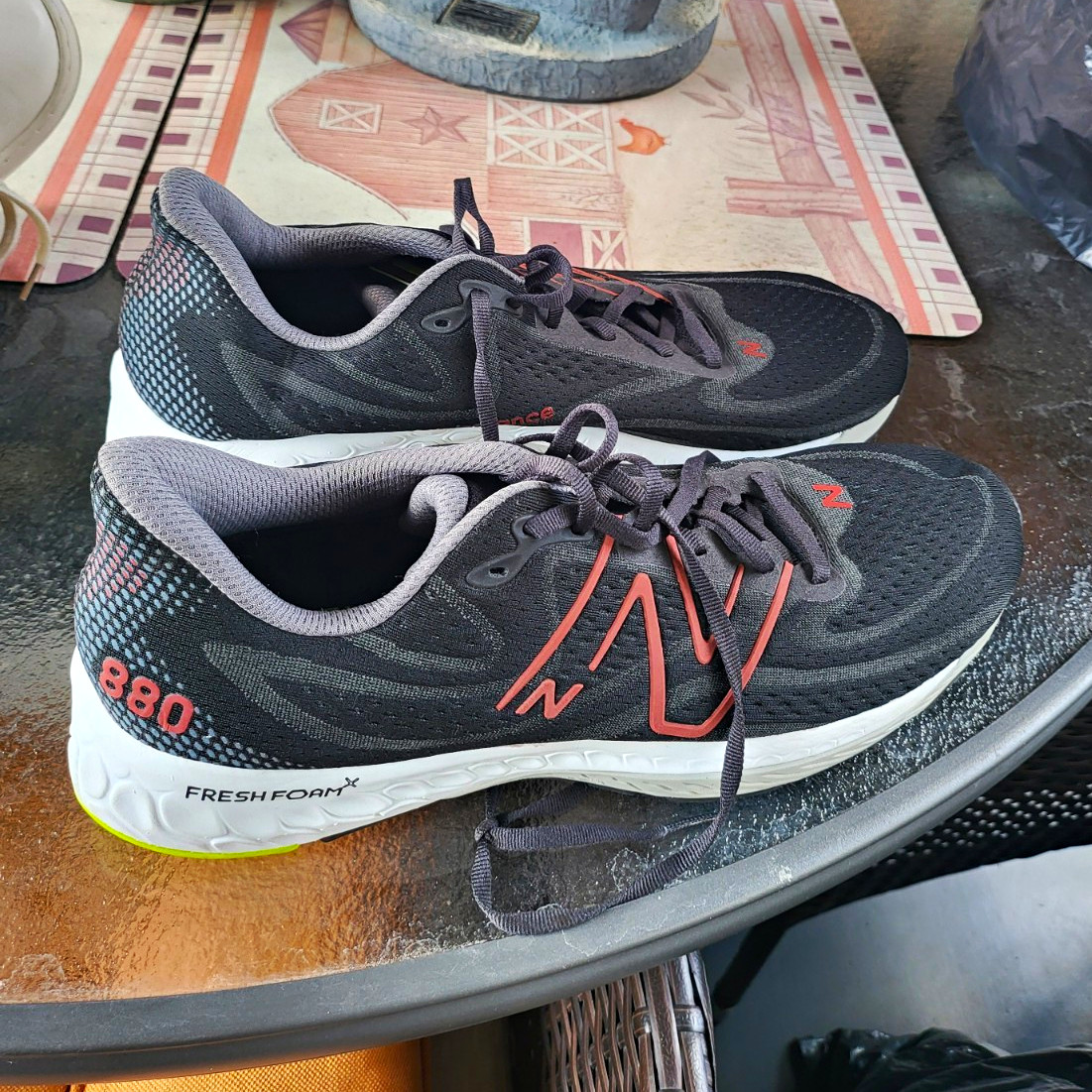 New Balance Men’s Fresh Foam X 880v13 M880M13 Sneaker Black/Gray