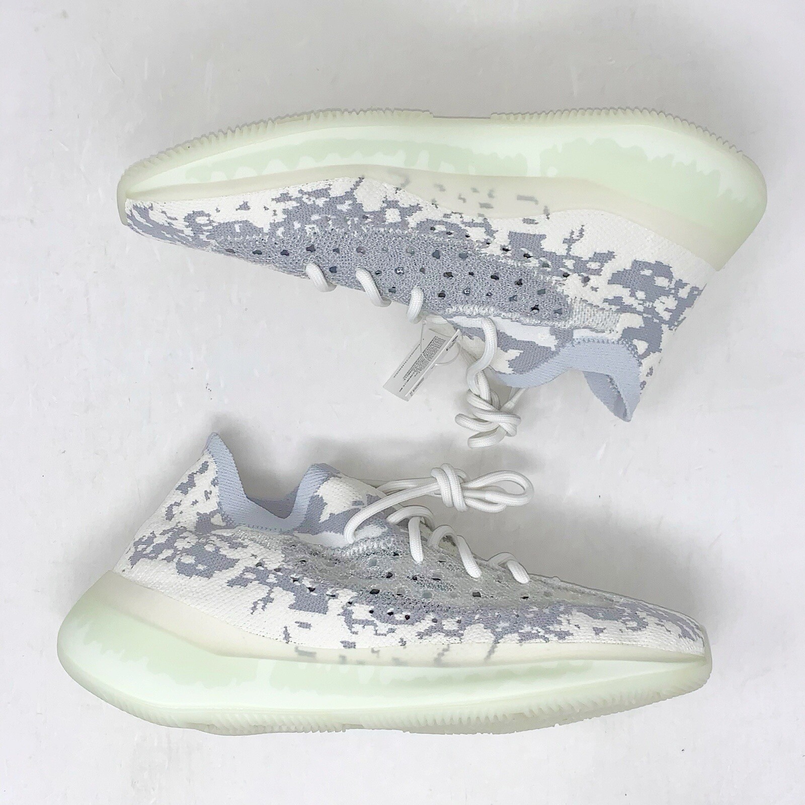 Adidas Yeezy Boost 380 ‘Alien’ Gray White Sneakers, Size 14 BNIB FV3260