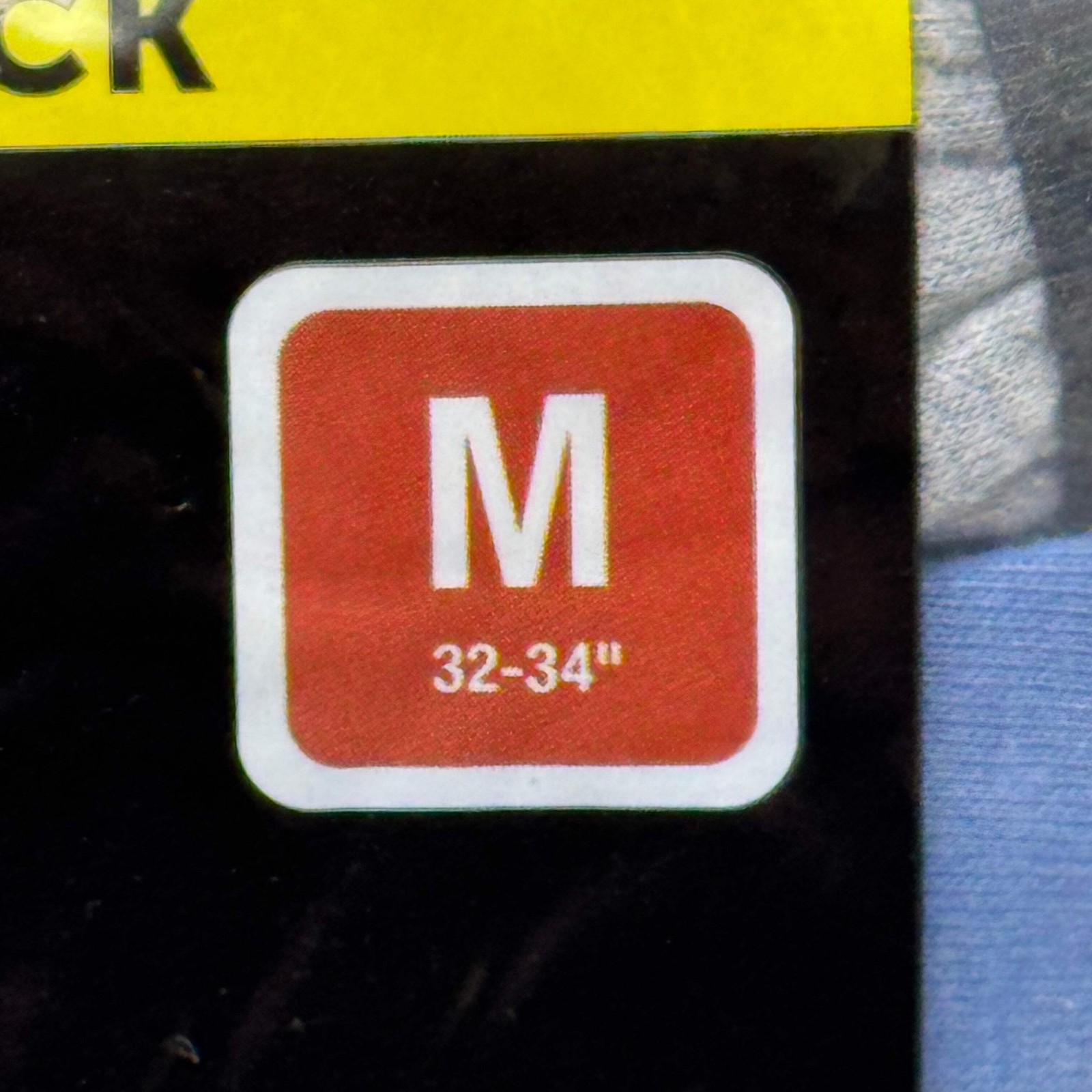 HANES (6 PACK!) Men’s Boxer Briefs Sz M 32-34″ Black/Blue/Grey MKCB06