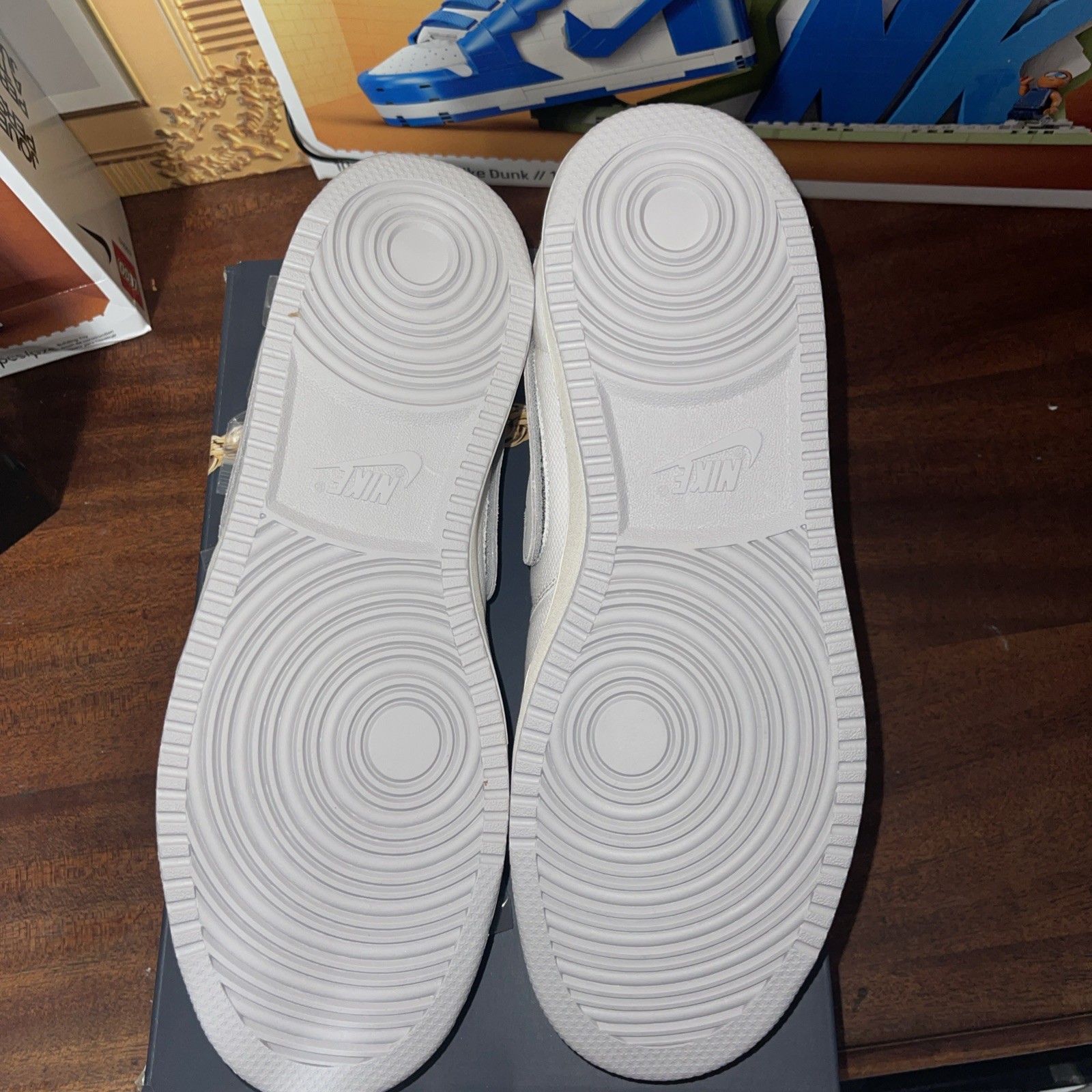 Air Jordan 1 Low AJKO, *White Sail Canvas*, Deadstock, Size 11.5