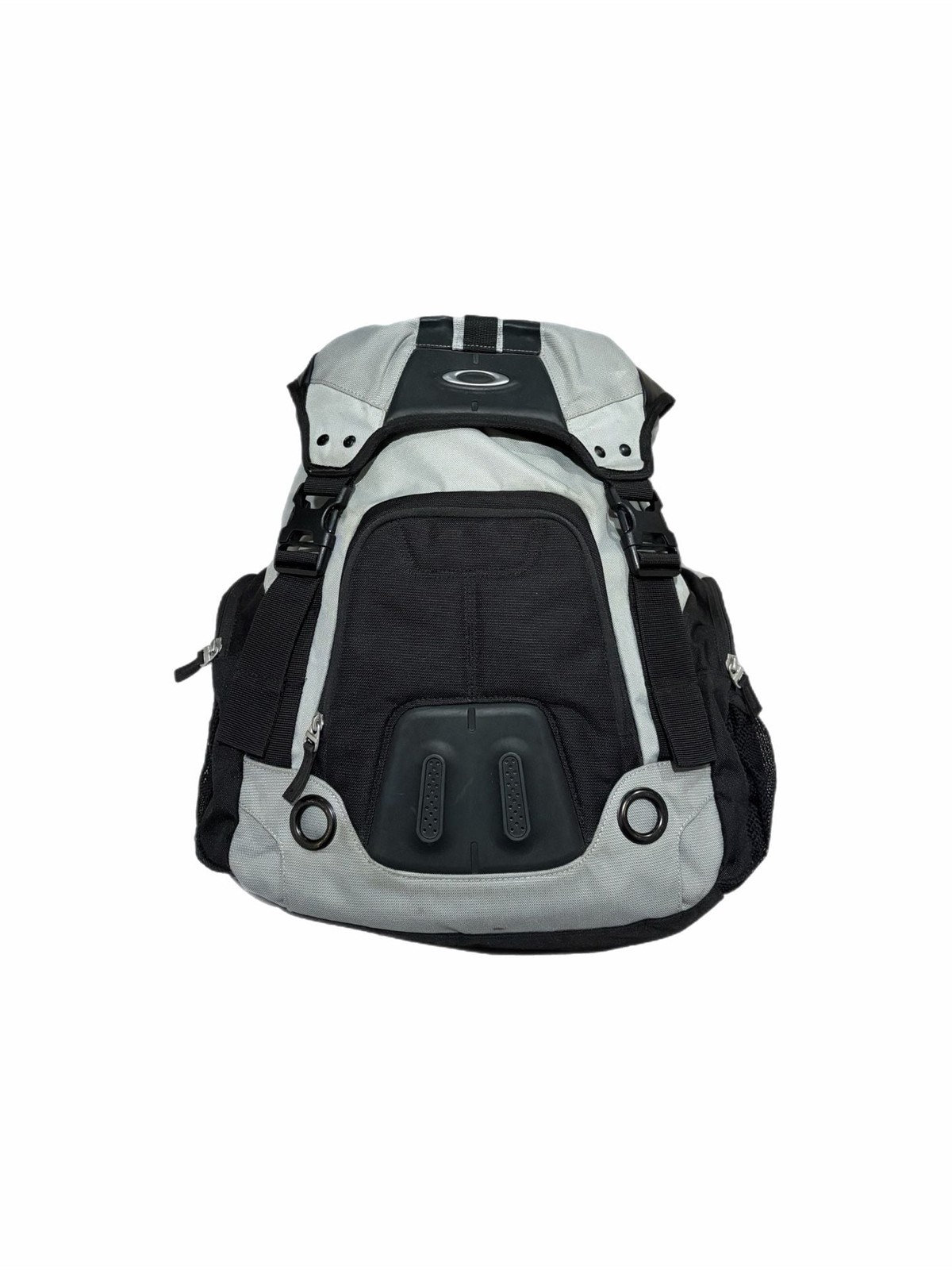 Oakley Kitchen Sink Backpack Grey Black Heavy Duty Travel Bag