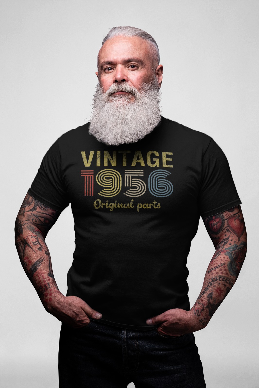 70th Birthday Gift Shirt For Men – 1956 Retro Birthday – 001
