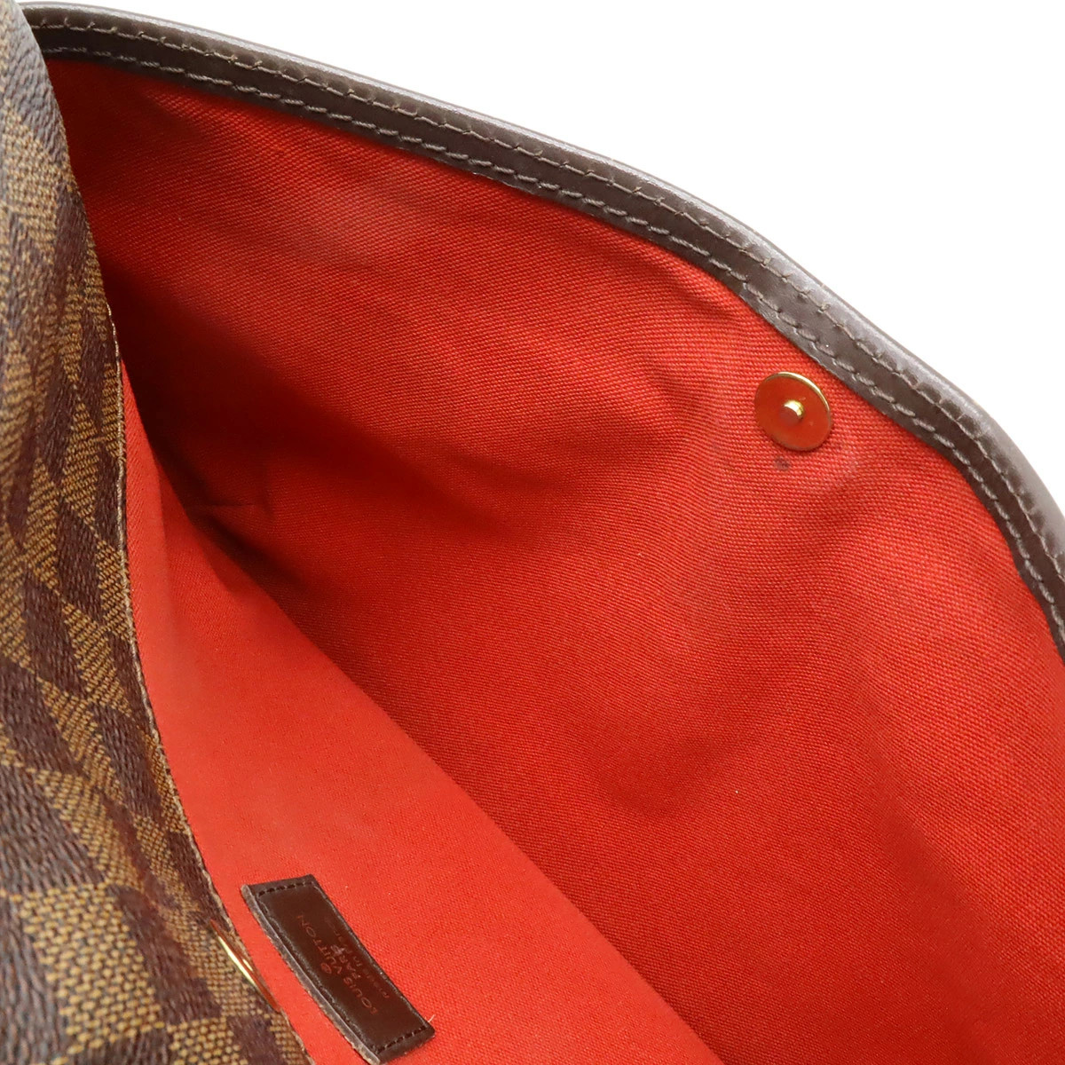 Louis Vuitton Damier N42251 Shoulder Bag Check Canvas Brown Unisex #BLB1750