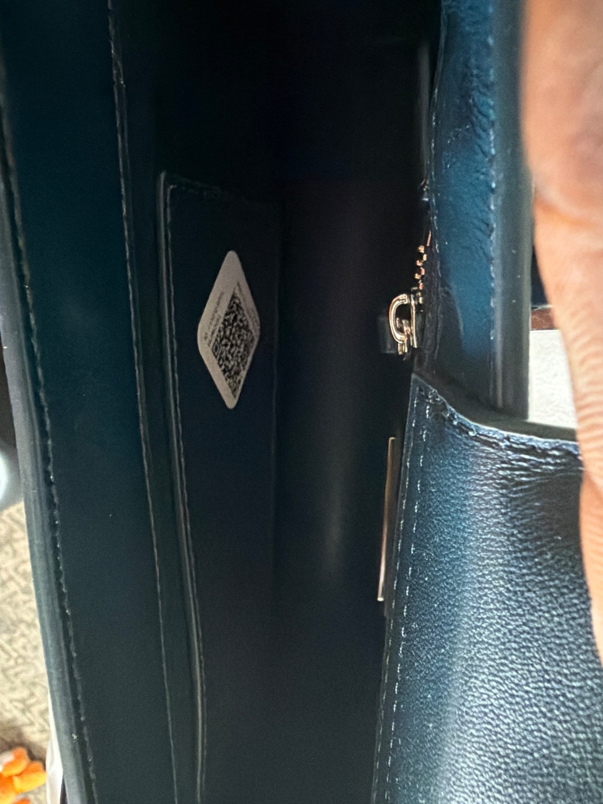 Tory Burch Flemming East-West Leather Satchel Handbag Black Small NWT