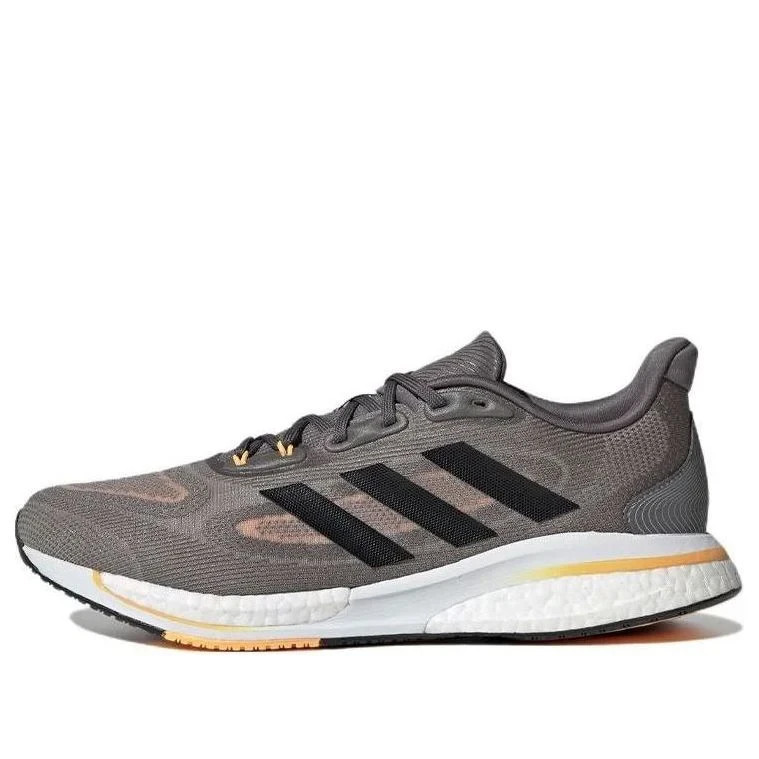 Adidas Supernova+ (Size 12) GX2952 “Grey/Flash Orange” Men’s Running Shoes