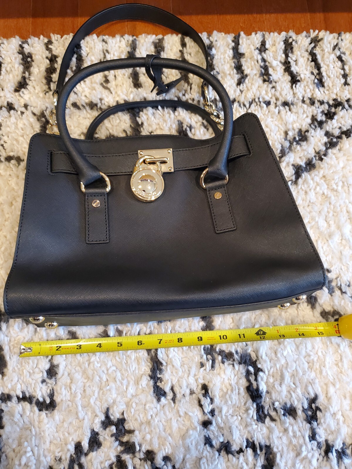 Michael Kors East West Hamilton Leather Purse