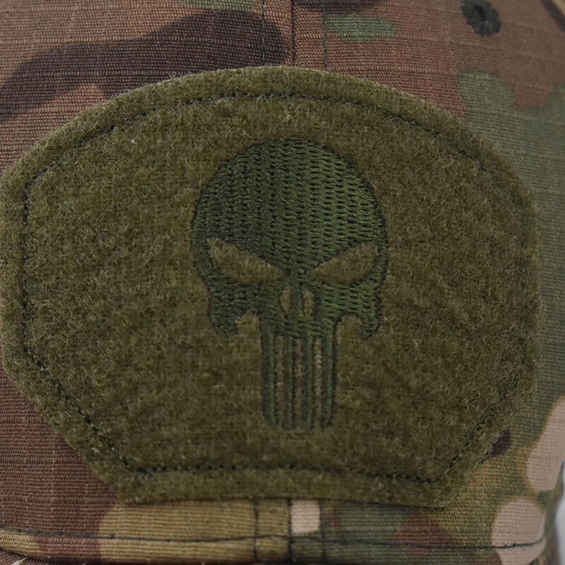 Skull Camouflage Baseball Cap Tactical Army Outdoor Sports Hat Sunshade Hat