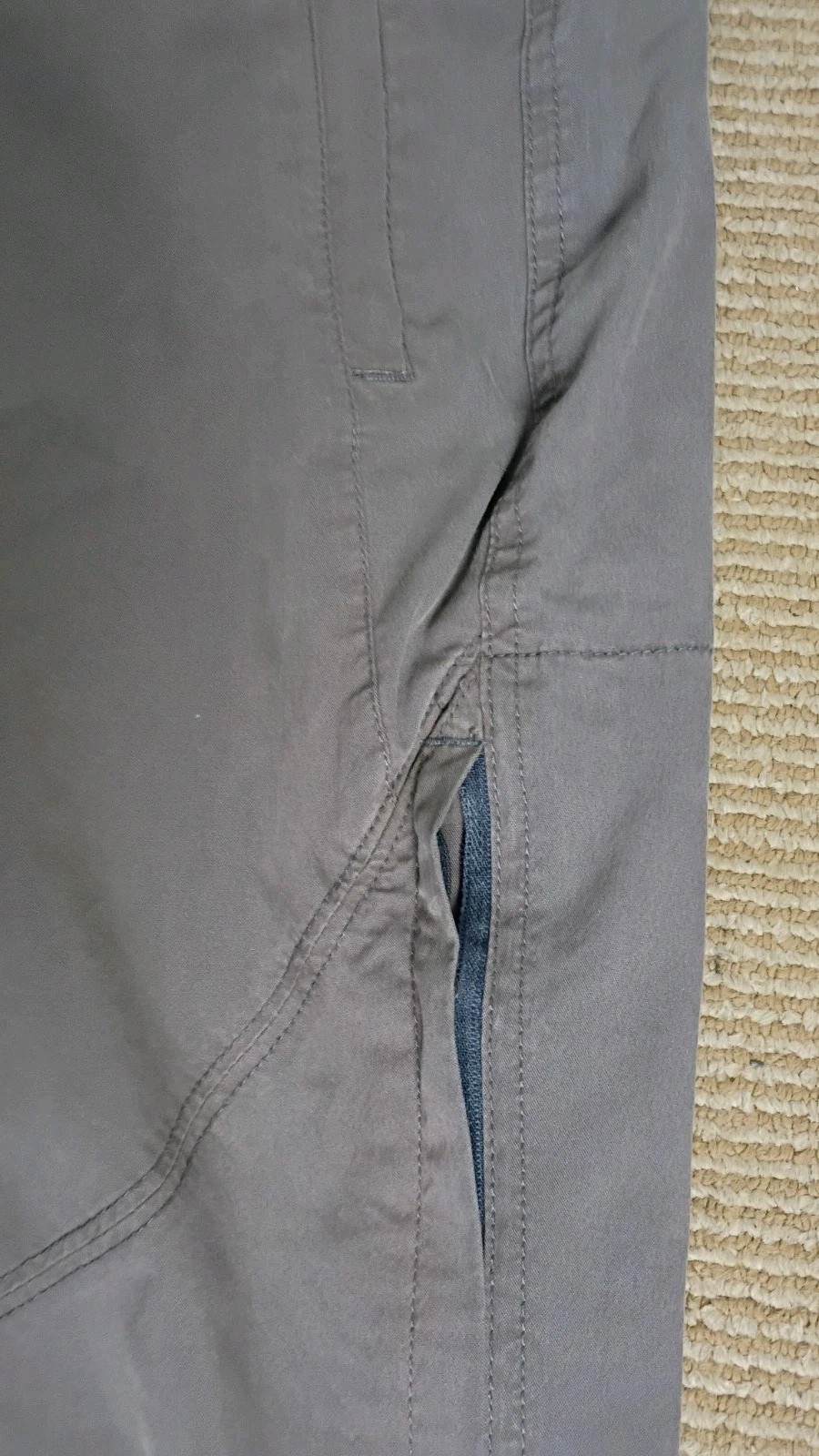 Kuhl Hiking Pants Womens 10 Spire Roll Up Outdoors Active Stretch Pockets