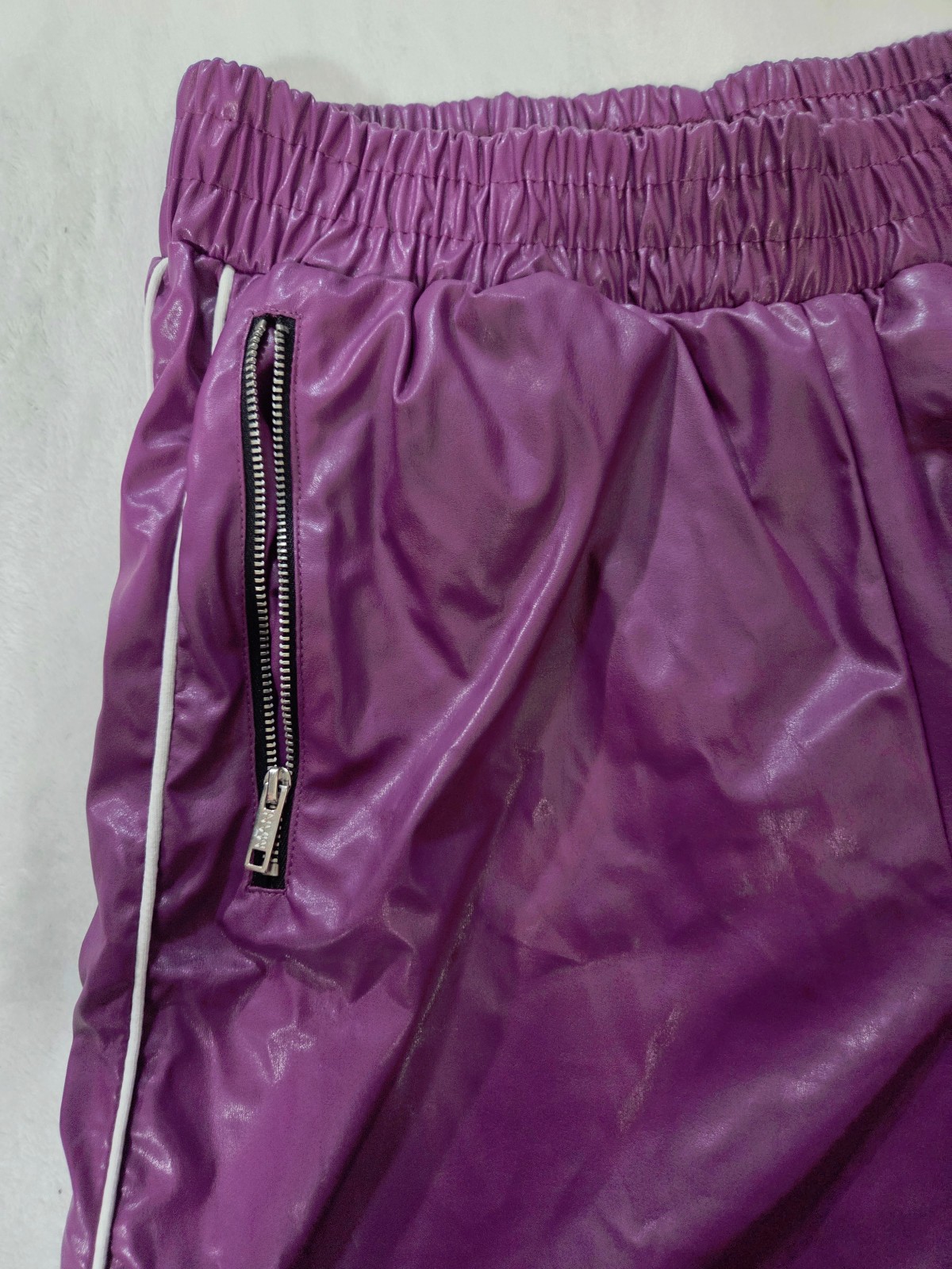 NWOT~ Boohooman Limited Edition 100% polyester purple pants