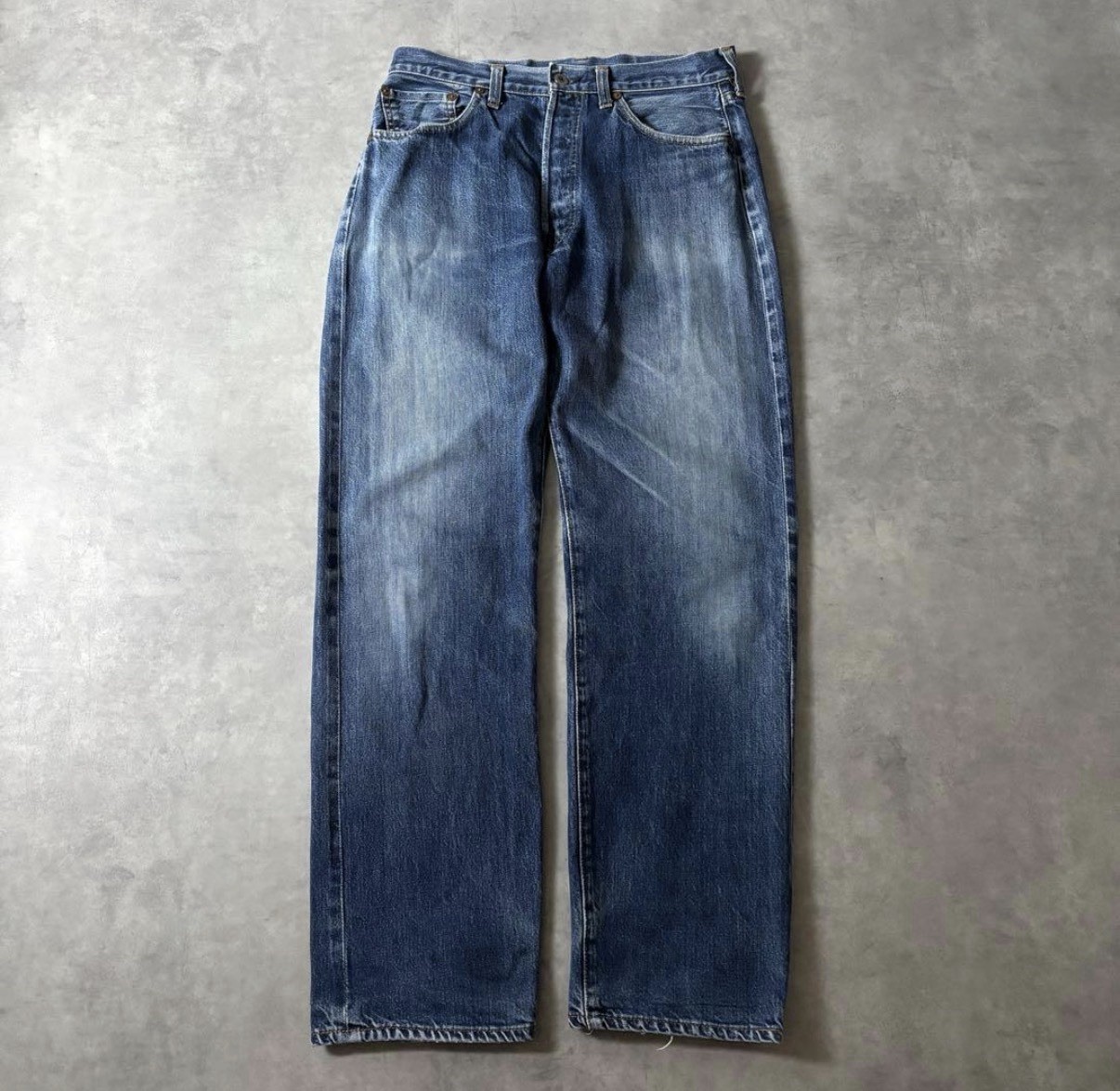 vintage Levi’s 501XX 90s Valencia 555 Redline Selvedge W33 L34 USA Made