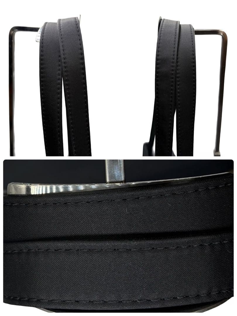 Sazaby Y2K Black Nylon Shoulder Bag Tote Japan Used 0713994