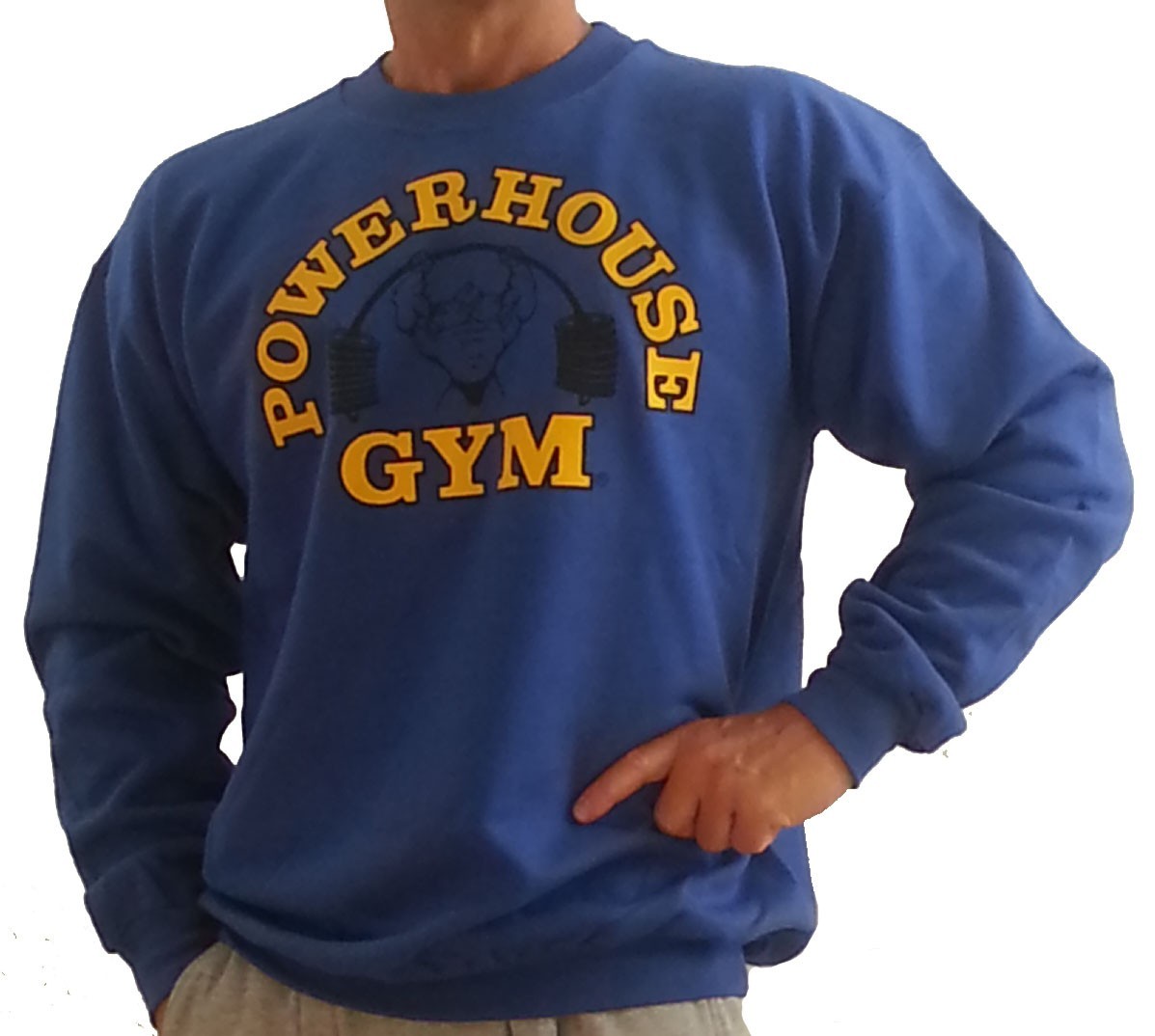 PH800 Powerhouse Gym Sweatshirt – “bent-bar” Weightlifting logo