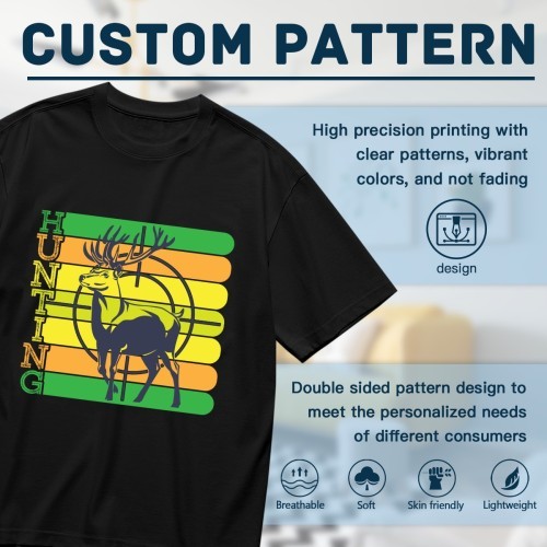 [Premium Milk Thread T-Shirt] Premium 180g Milk Thread T-Shirt Vibrant Positi