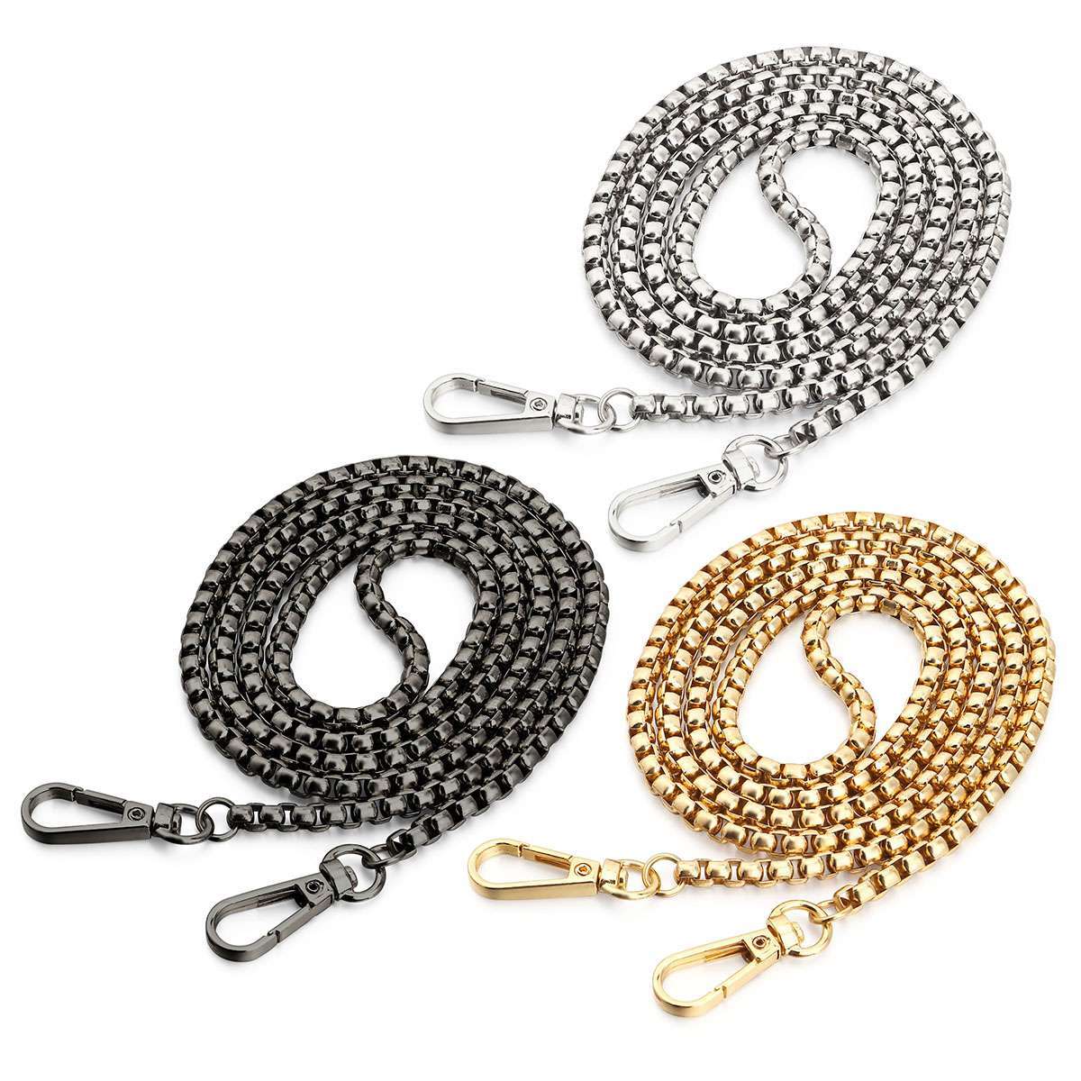 47″ Replacement Purse Chain Strap Handle Shoulder Crossbody Handbag Bag Metal