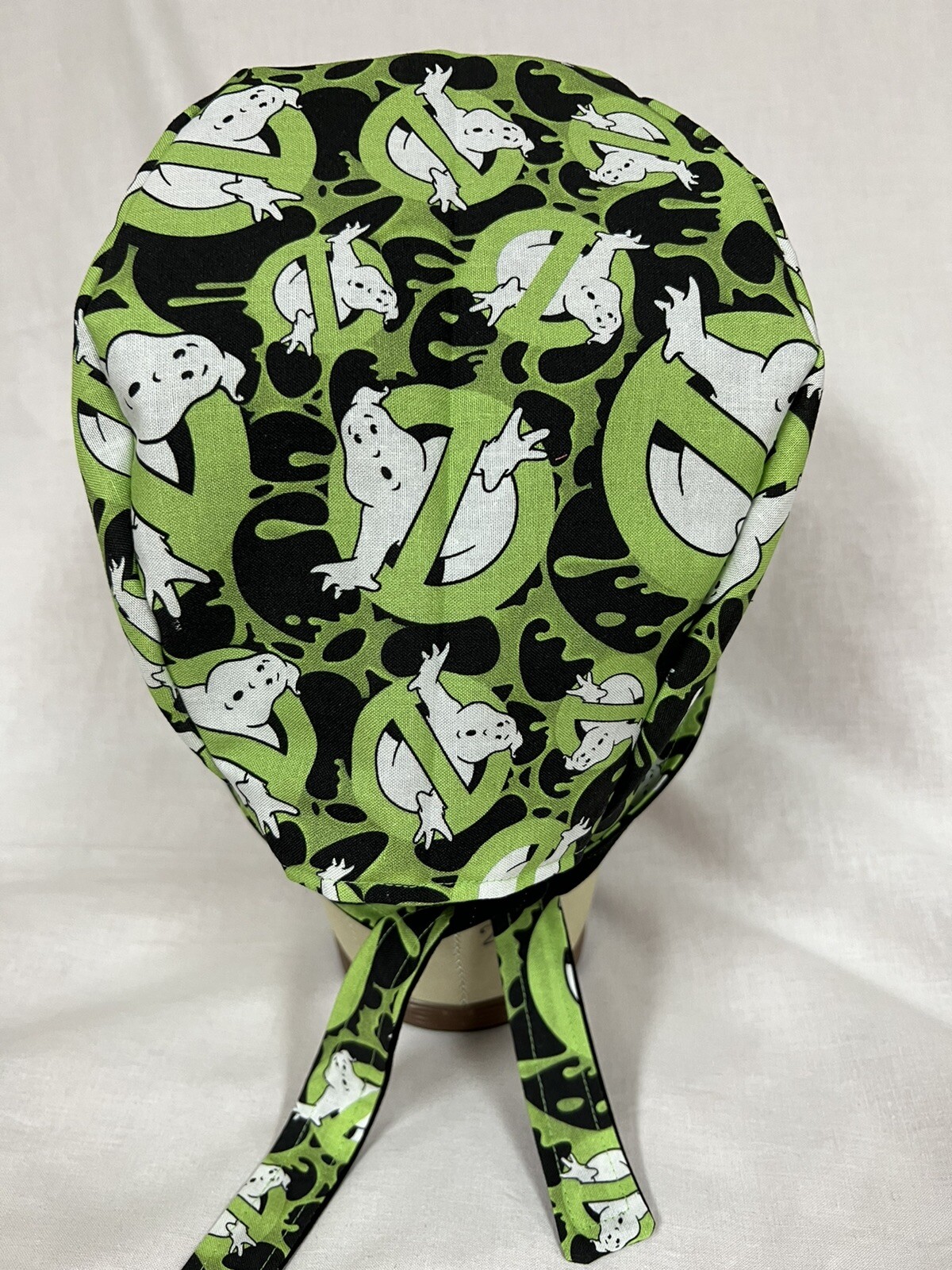 Men/Women Surgical Scrub Cap Lined Ghostbusters Very Cool 100% Cotton