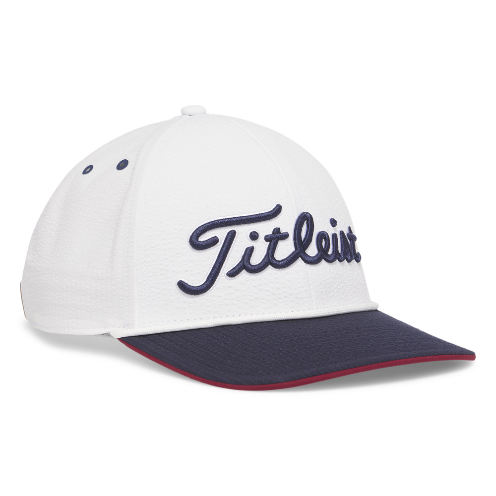 TITLEIST PLAYERS SEERSUCKER STARS AND STRIPES HAT