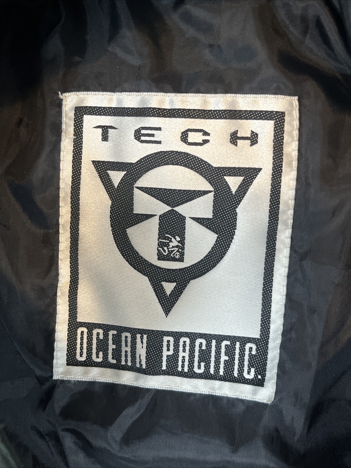 Vintage 90s Ocean Pacific Green Pullover Jacket Men’s Large