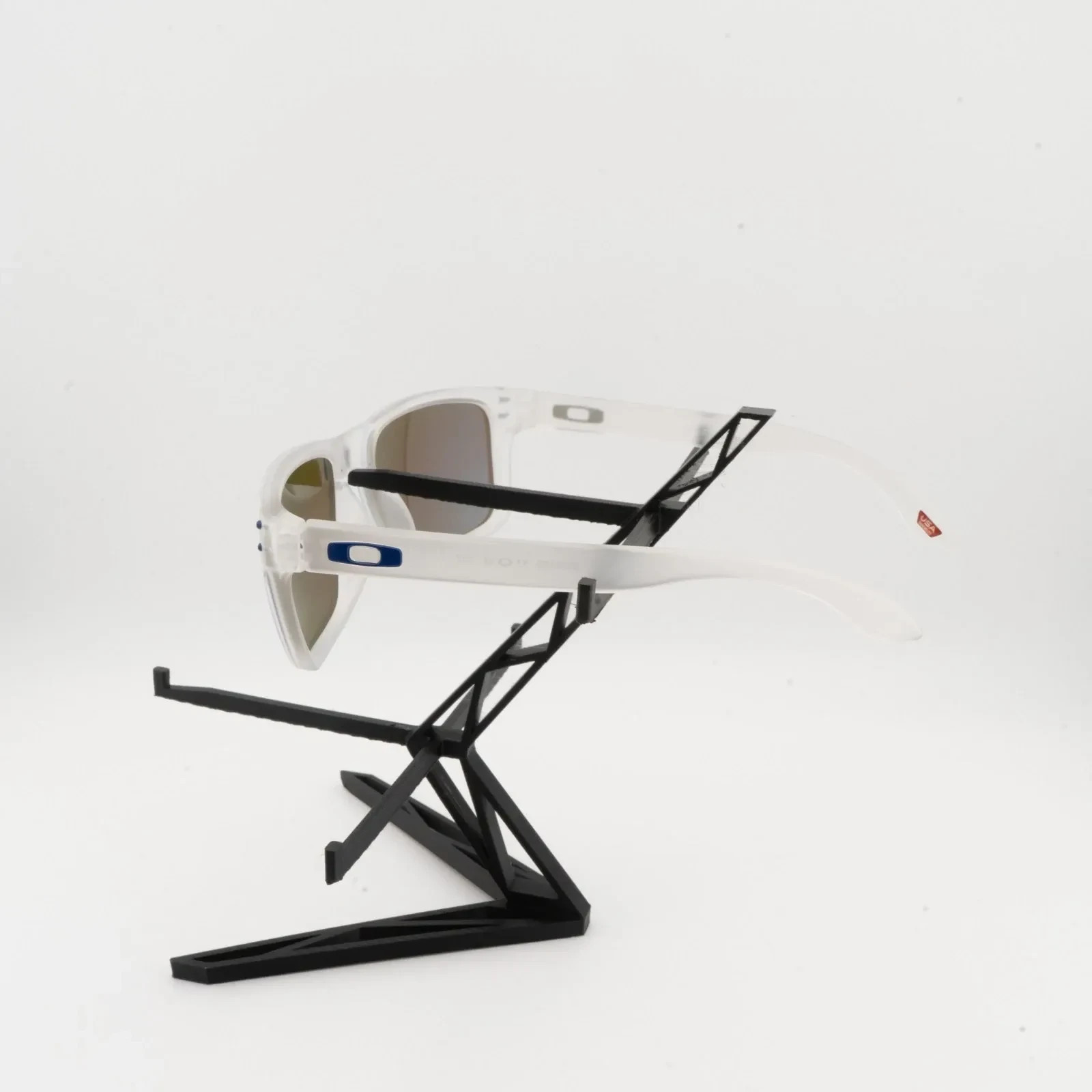 Oakley Holbrook Sunglasses: White/ Blue Polarized UV400