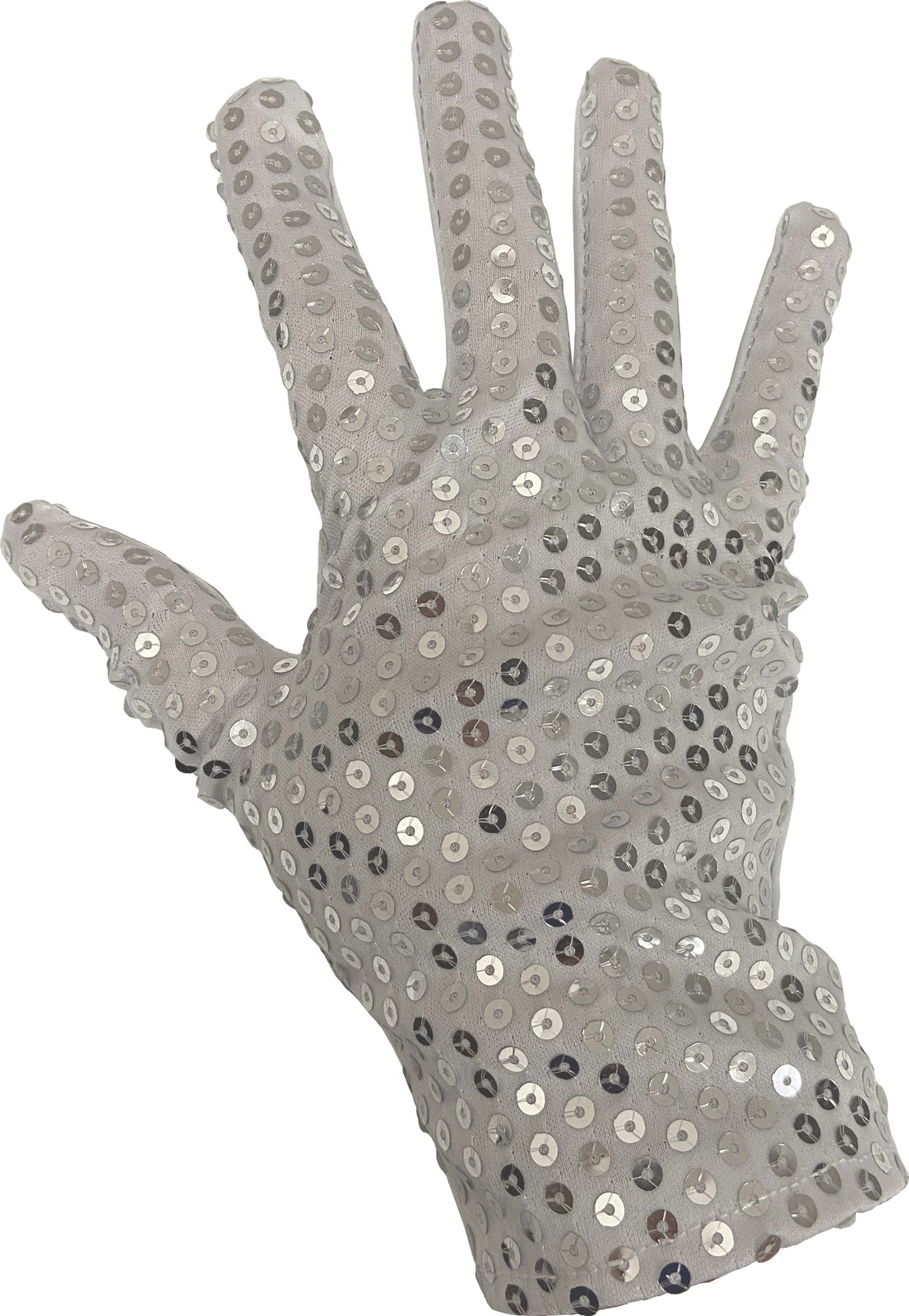 Adult’s MJ Performance Single Right Handed Sequin Glove Costume Accessory
