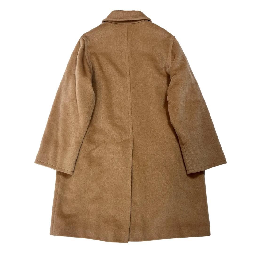 Max Mara long coat for women, pure wool, camel color, size S