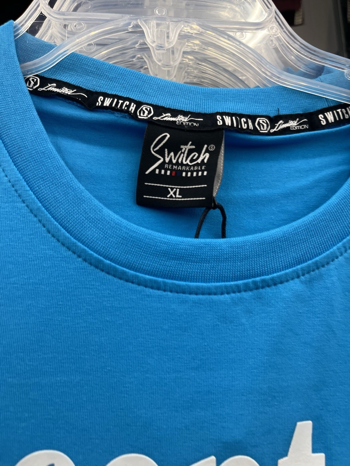 Switch Remarkable Mens Short Sleeve Leaf Graphic T-shirt Blue M L XL XXL XXXL