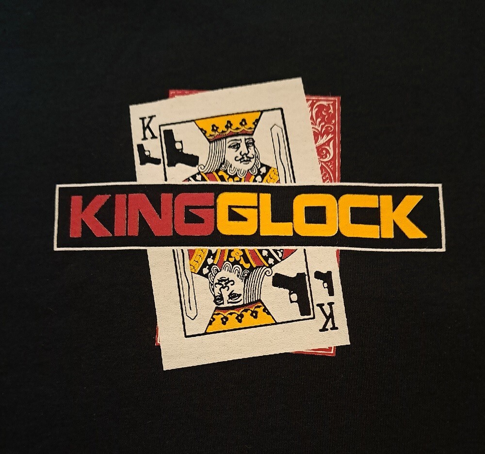 T-Shirt “King Glock” , Jerzees 100% Heavyweight Cotton XXL