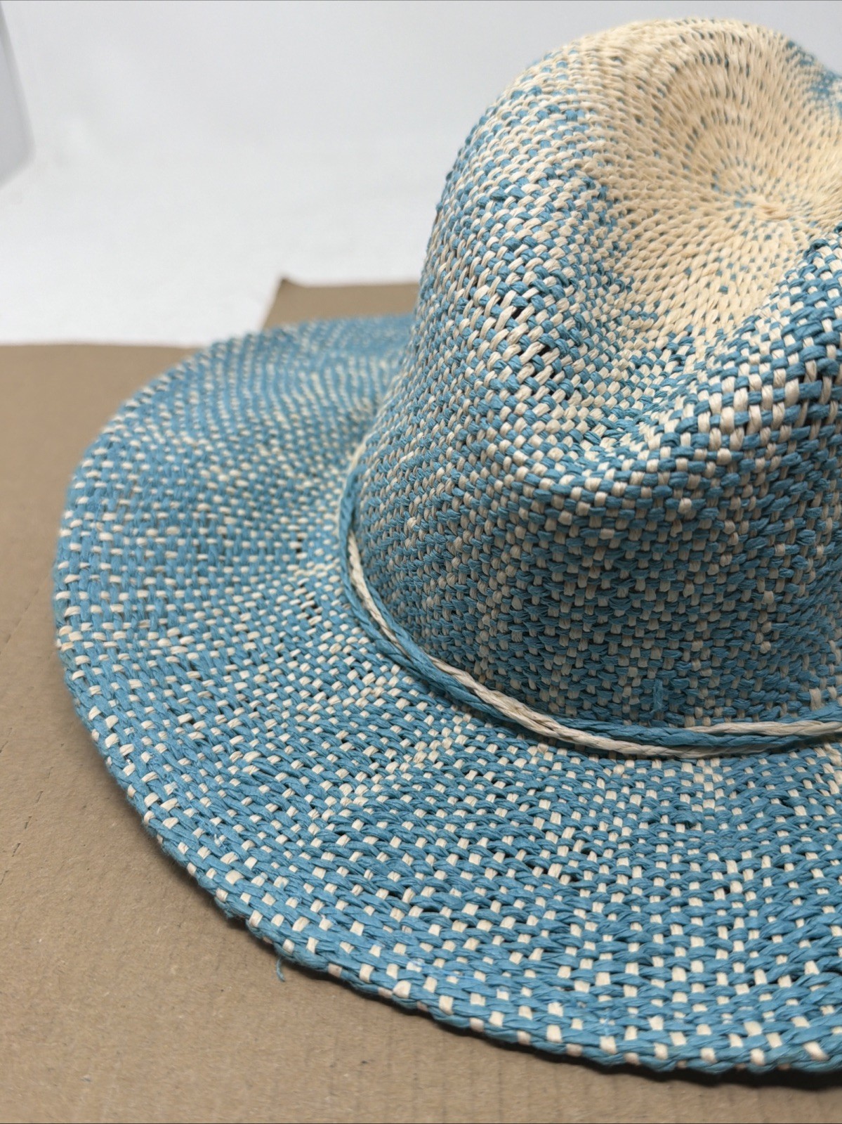 Vintage Panama Jack Blue One Size Sun Hat
