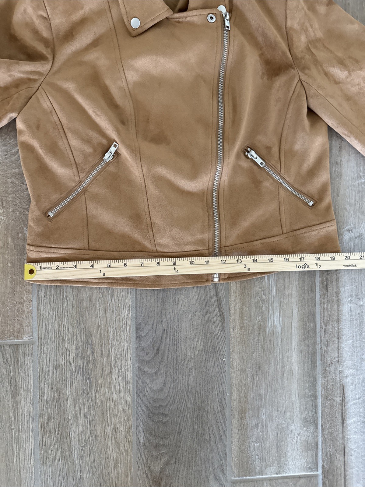 Steve Madden Electra Jacket Camel Size L – BN102882 MSRP $99