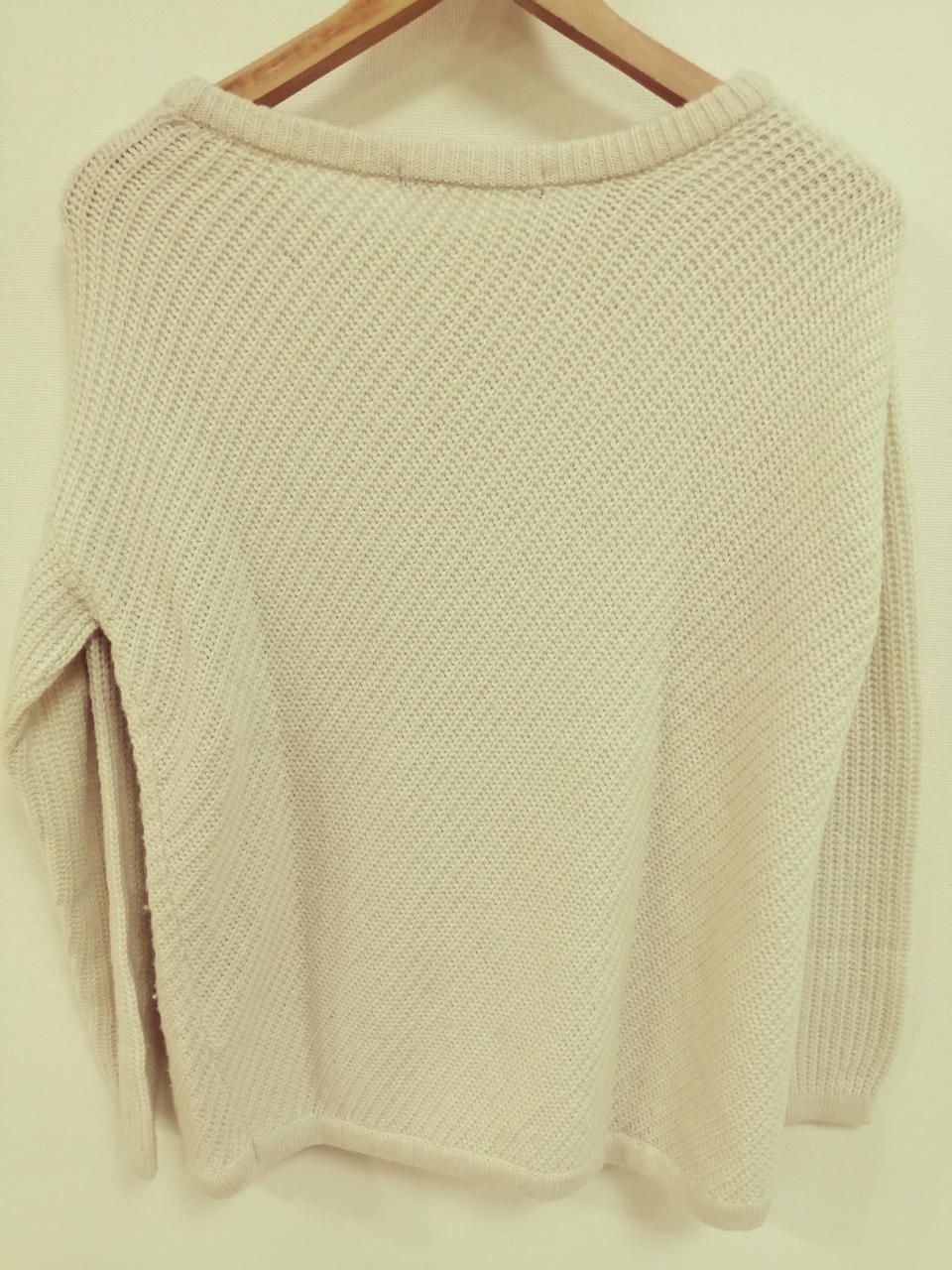 LUGNONCURE Pullover Knit With Tag off-white F Used