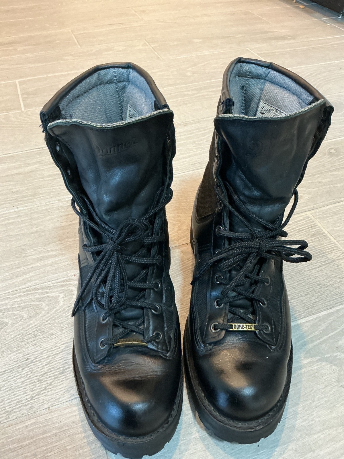 Danner Acadia 8″ Black Leather Gore-Tex Tactical Combat Boots Men’s Sz 10.5
