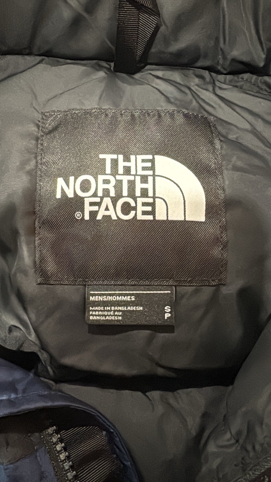 North Face Men’s M 96 Retro Nuptse JKT Summit Jacket, Size S -Navy/ TNF 0003