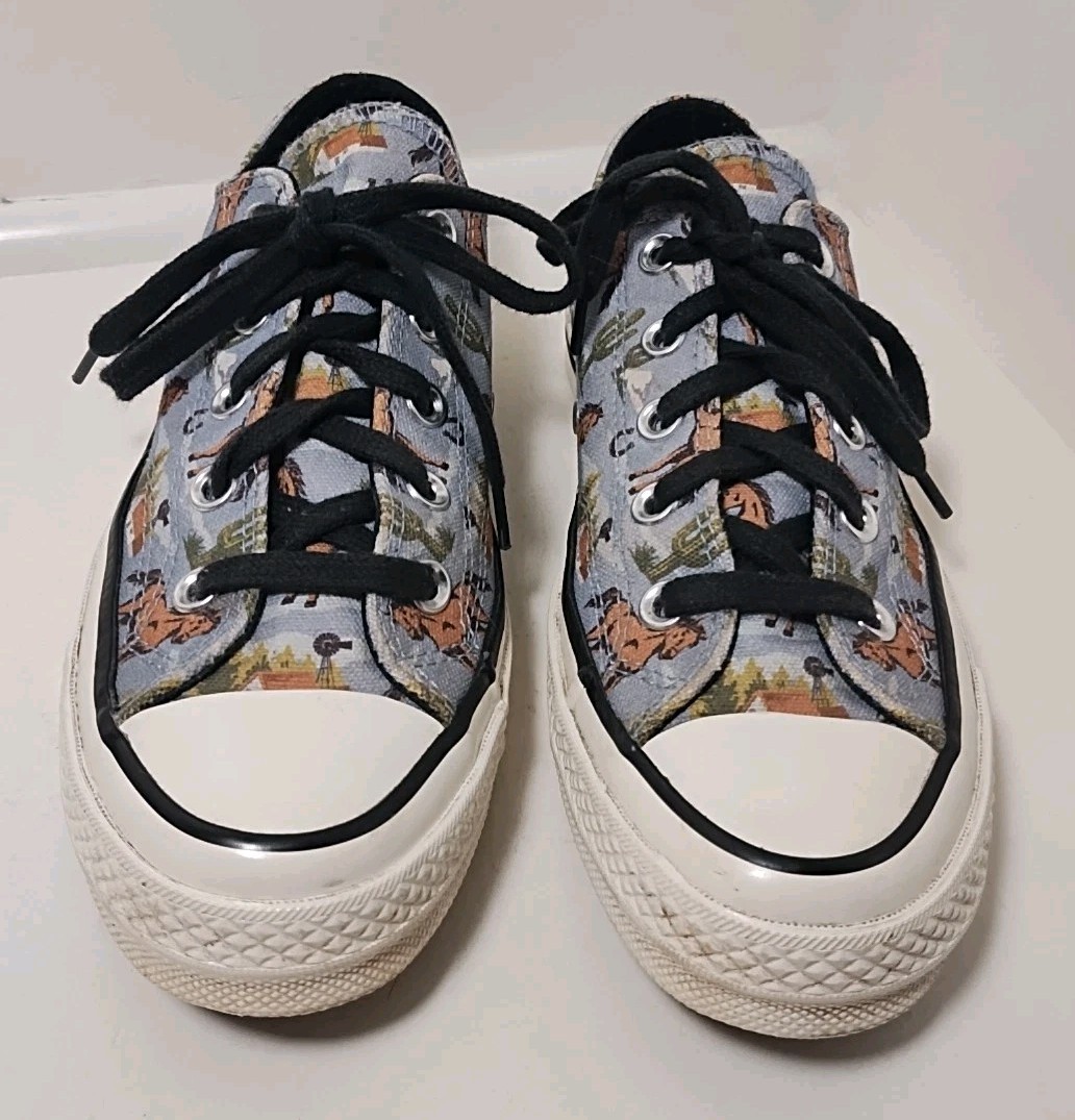 Converse Chuck 70 Low ‘Twisted Resort – Old Western’ Washed Denim Horse M4/W6