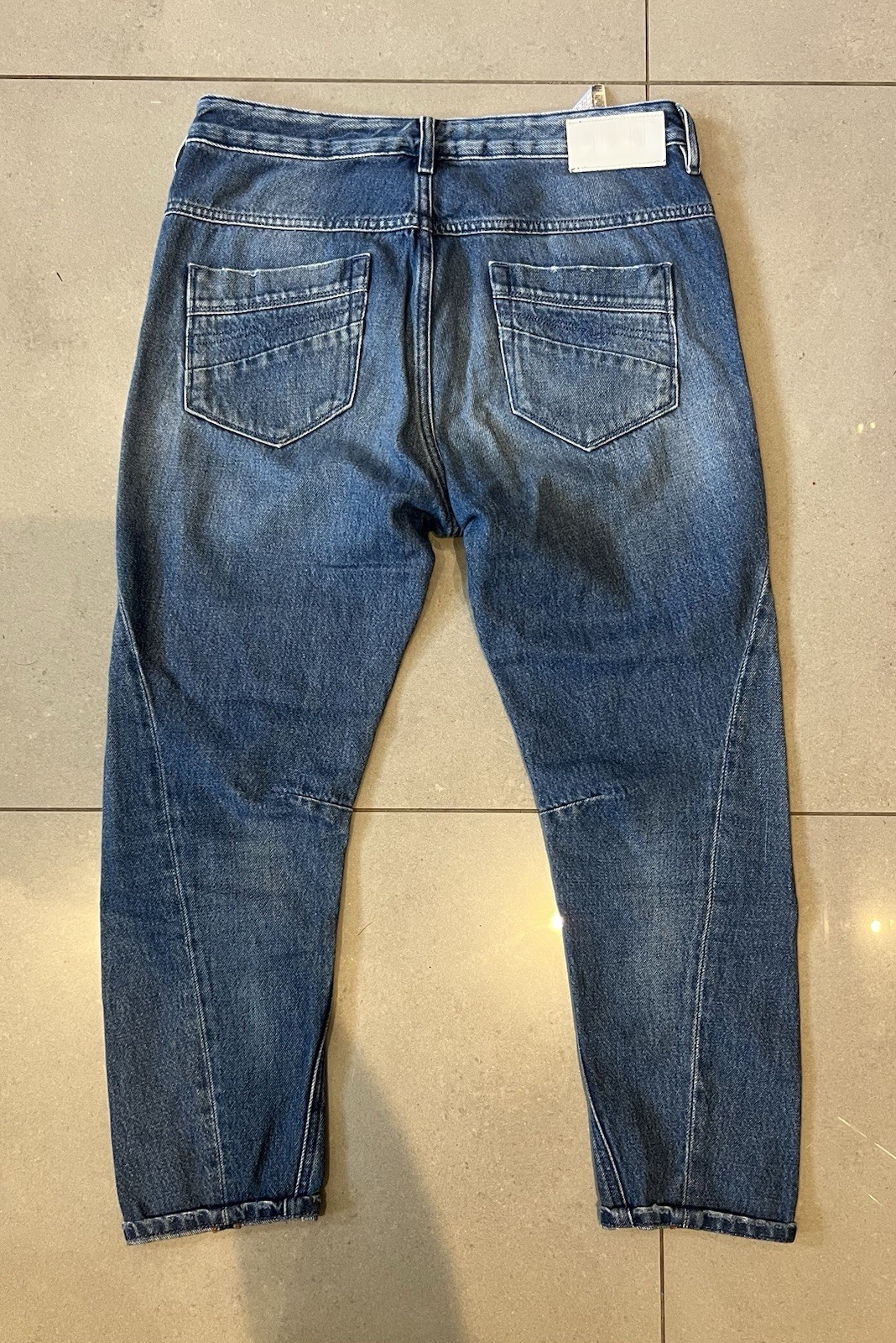Diesel Fayza Next F Jeans Blue Denim Low Waist Boyfriend W27 L30