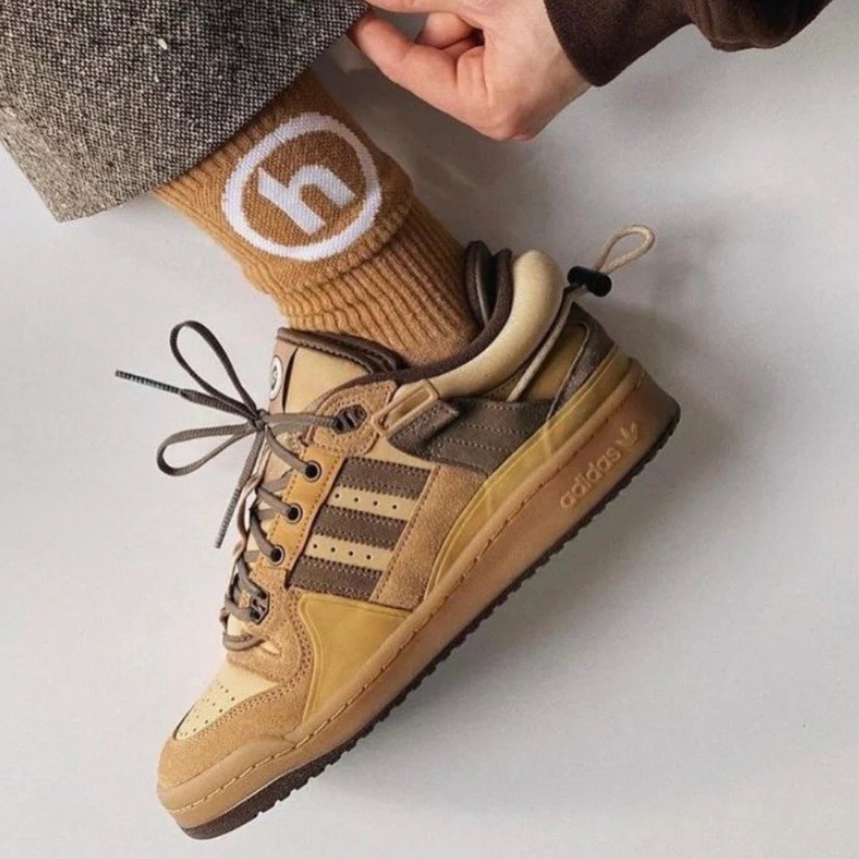 adidas x Bad Bunny Forum Buckle Low The First Cafe 2021 / GW0264
