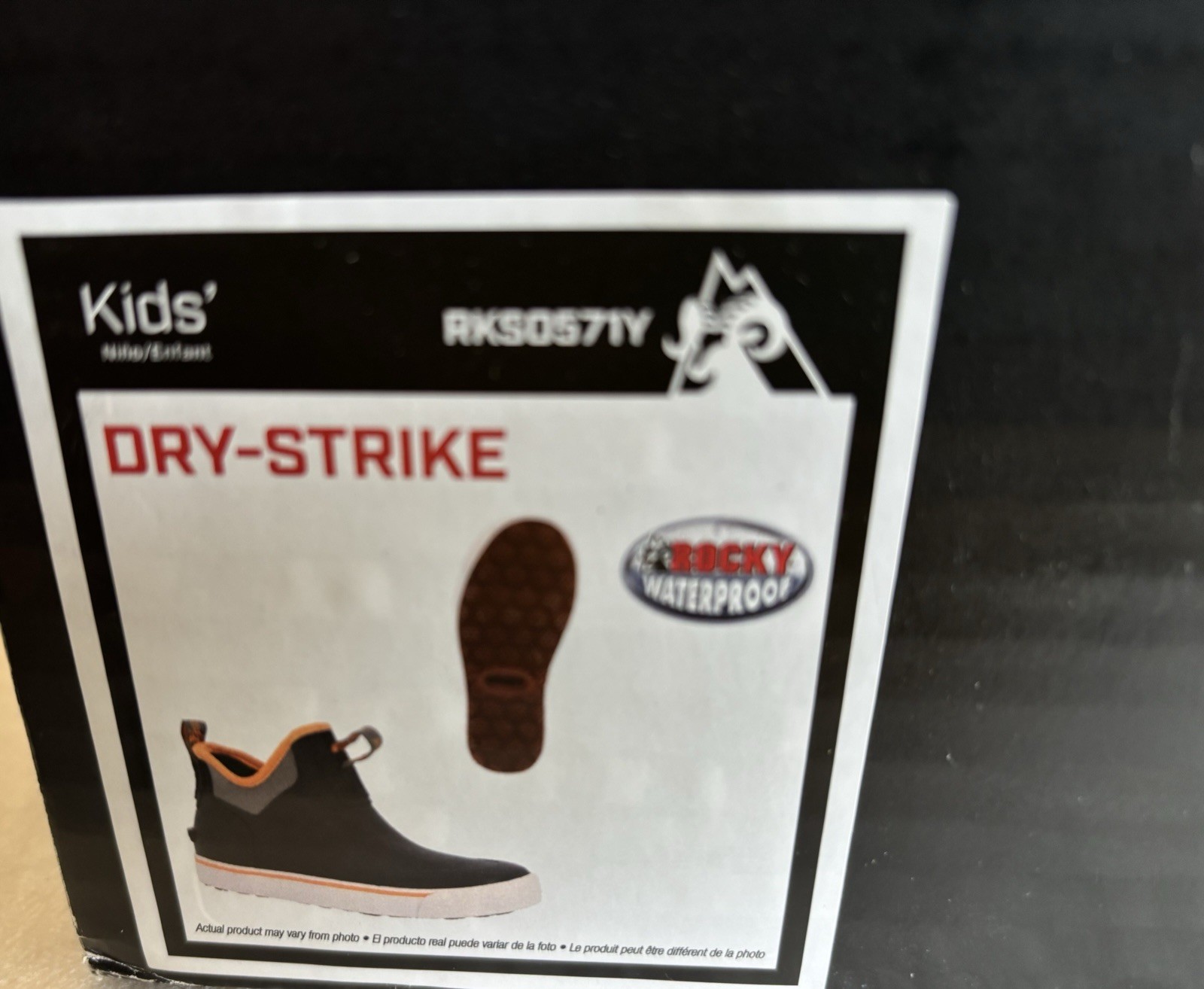 Rocky Dry-Strike Waterproof Navy Deck Boot